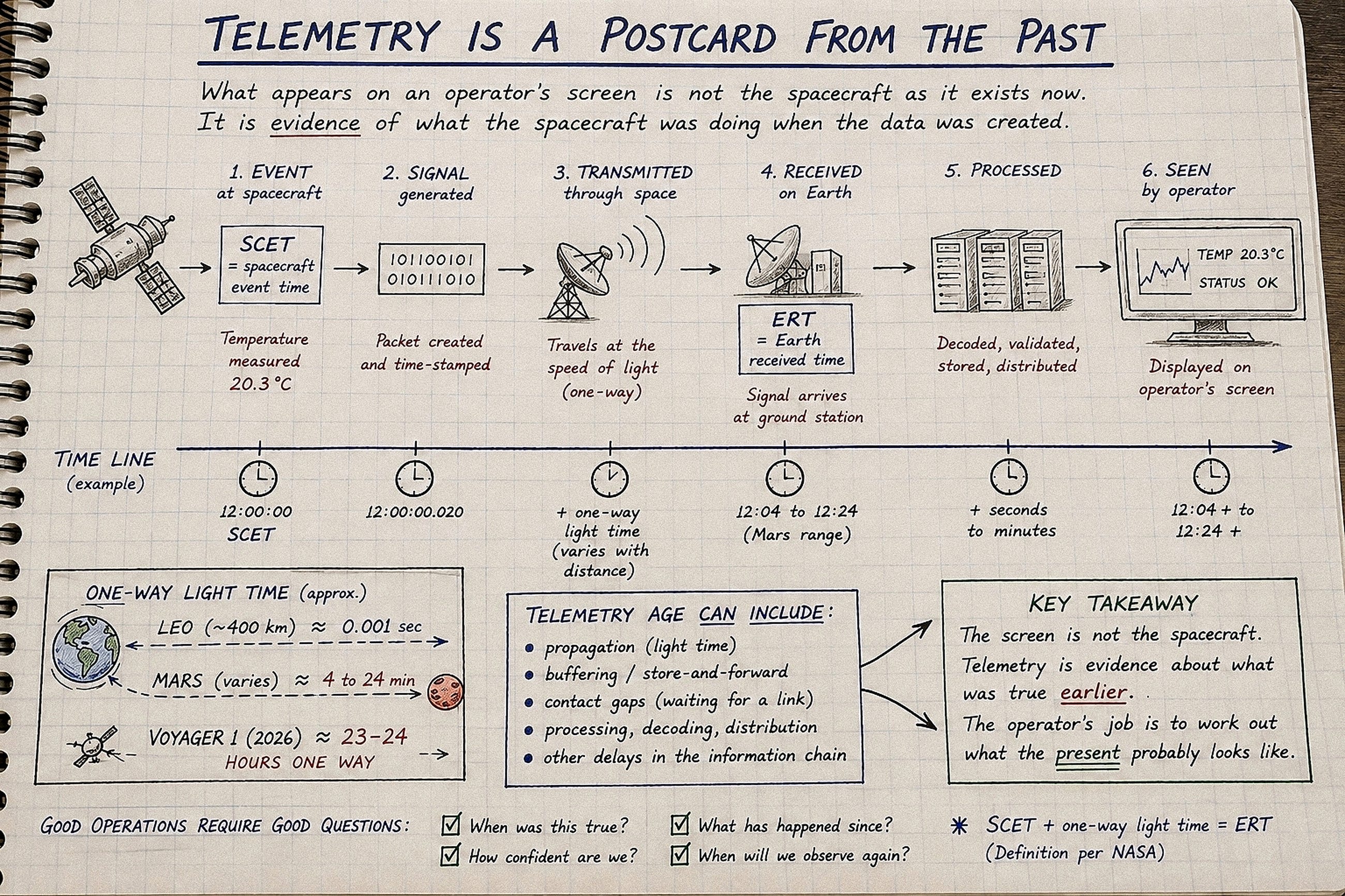 Telemetry Is a Postcard From the Past Telemetry Is a Postcard From the Past
