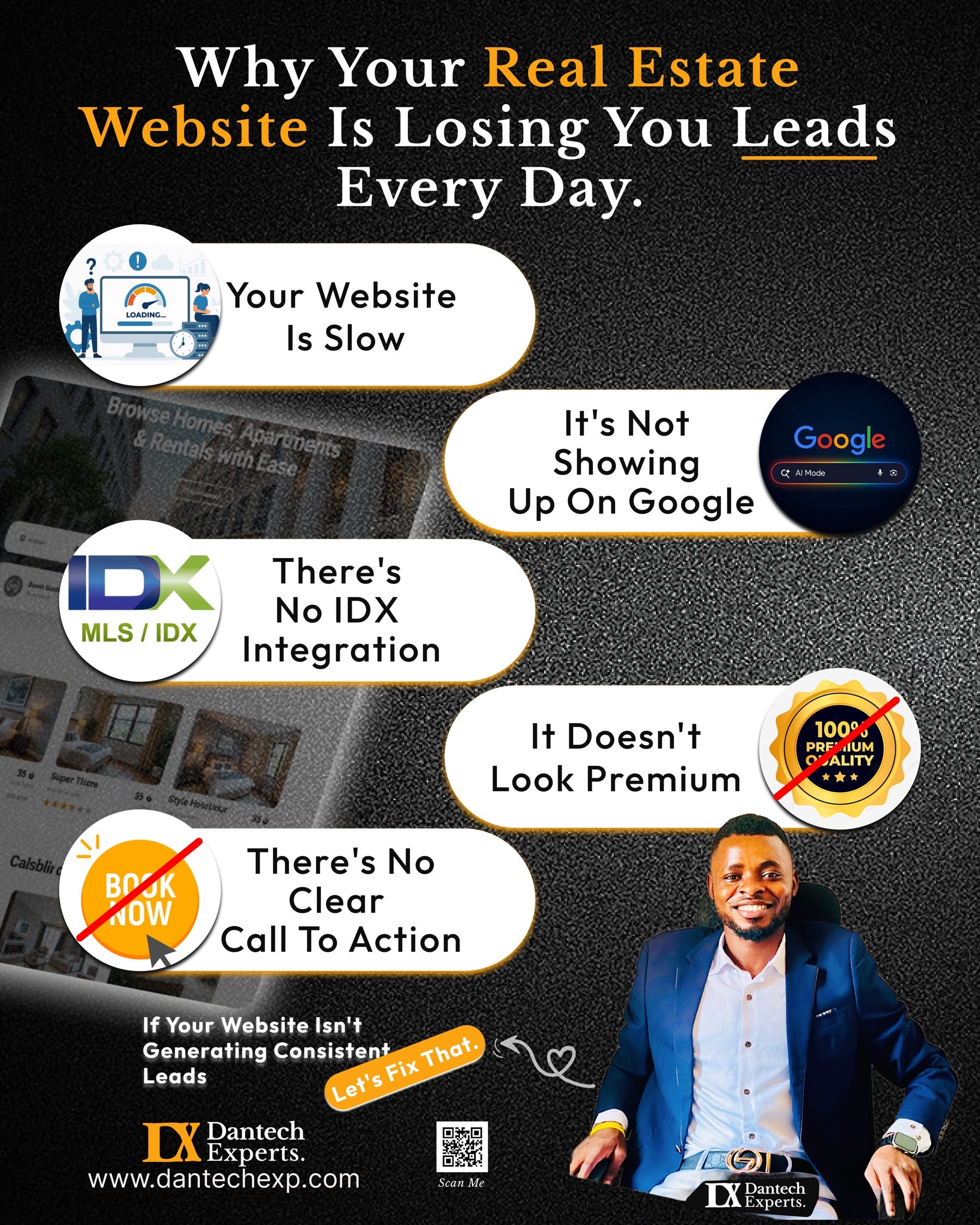 Why your real estate website is losing you leads every day.