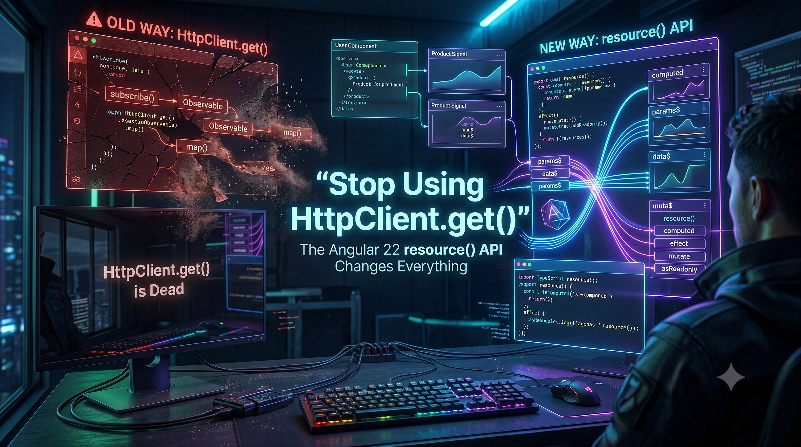 Stop Using HttpClient.get(): The Angular 22 resource() API Changes Everything