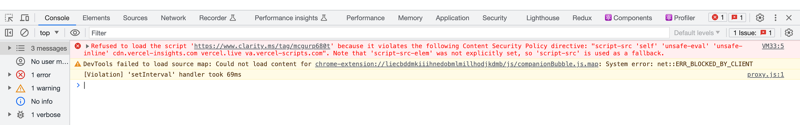 How I fixed this Next.js error: Refused to load script because it violate Content Security Policy