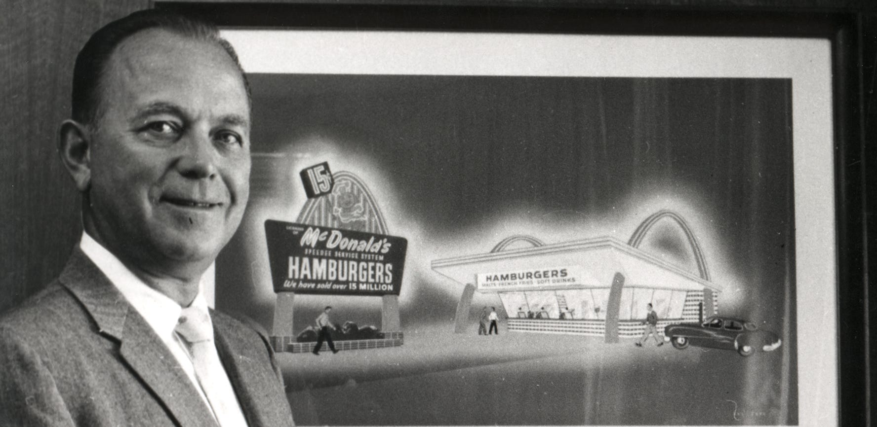 Ray Kroc joined McDonalds as a franchise manager. 