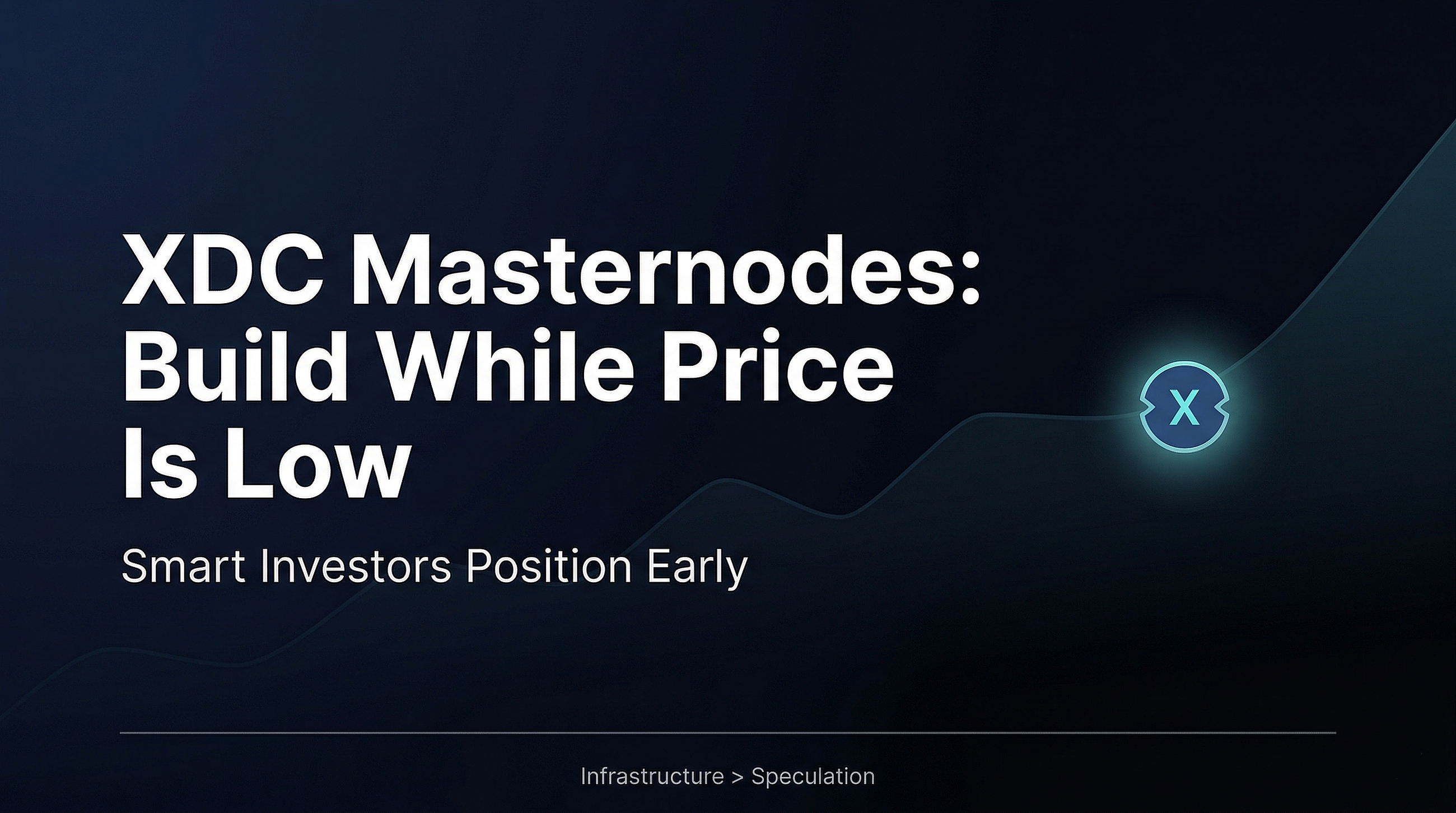 Why Smart Investors Are Setting Up XDC Masternodes During a Market Downturn