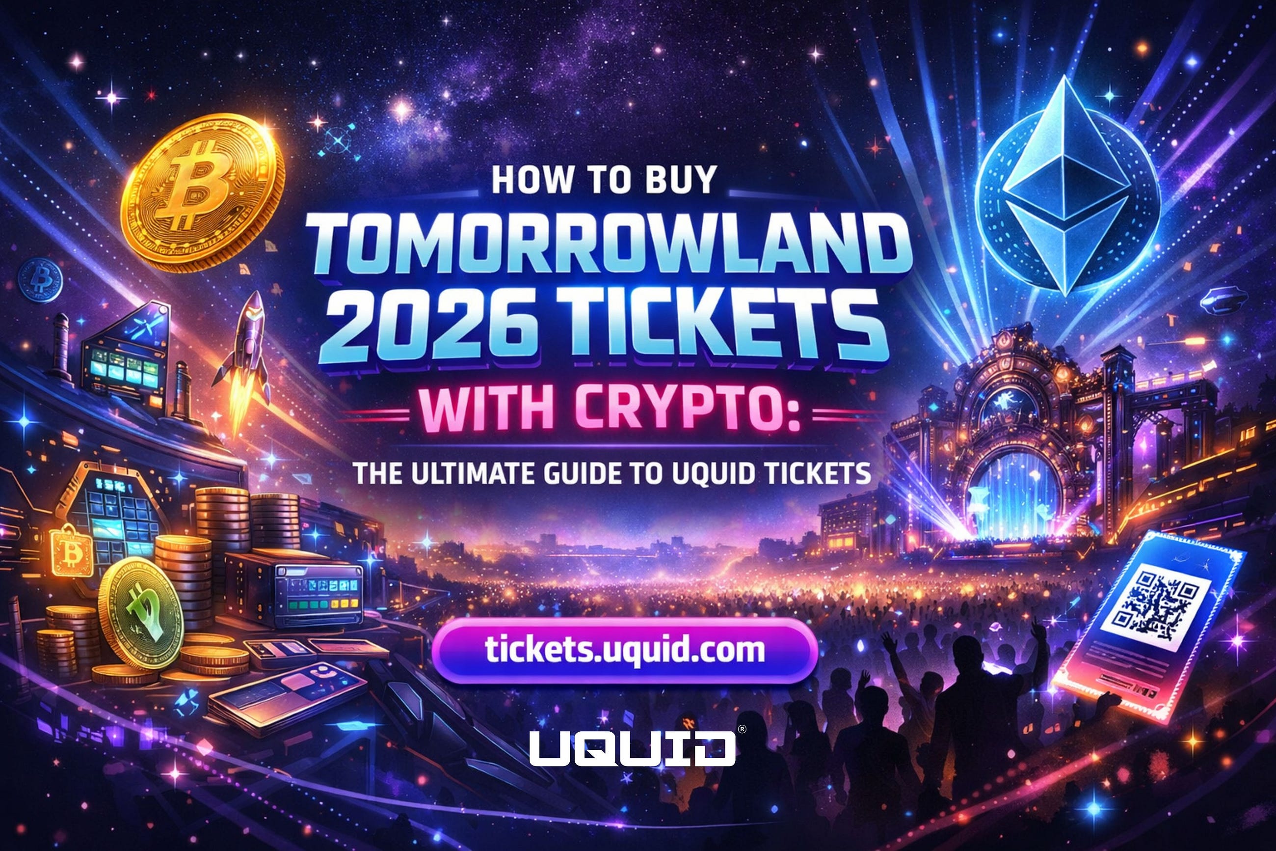 How to Buy Tomorrowland 2026 Tickets with Crypto: The Ultimate Guide to Uquid Tickets