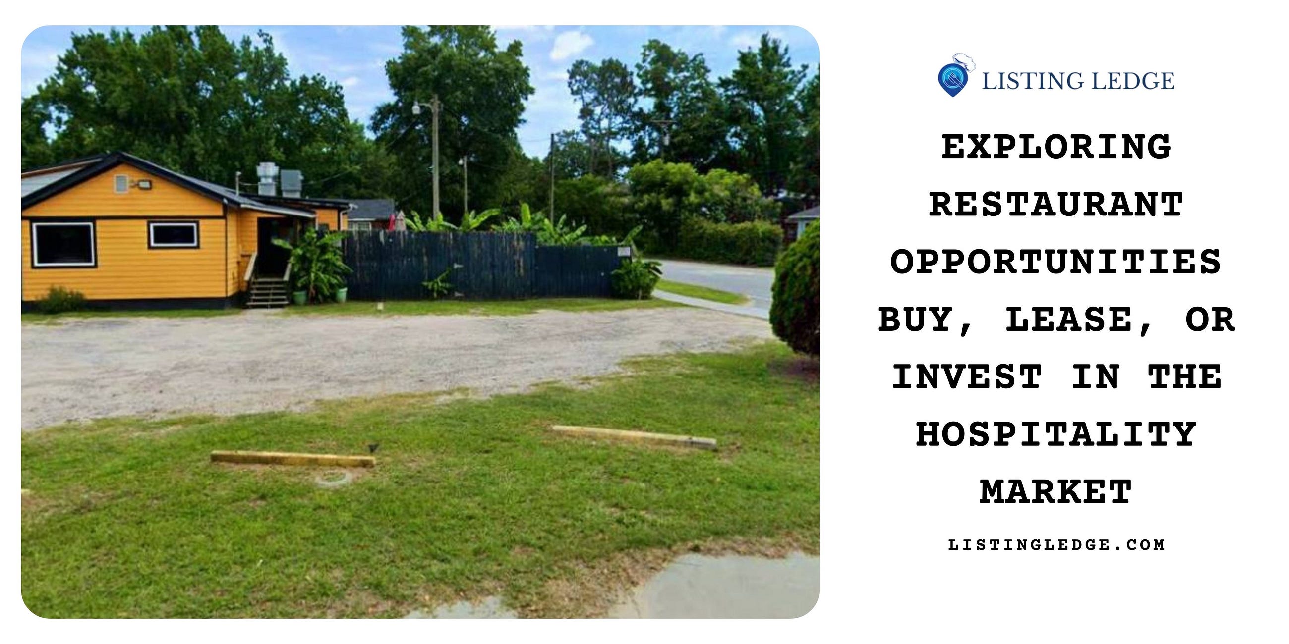 Exploring Restaurant Opportunities: Buy Lease or Invest in the Hospita