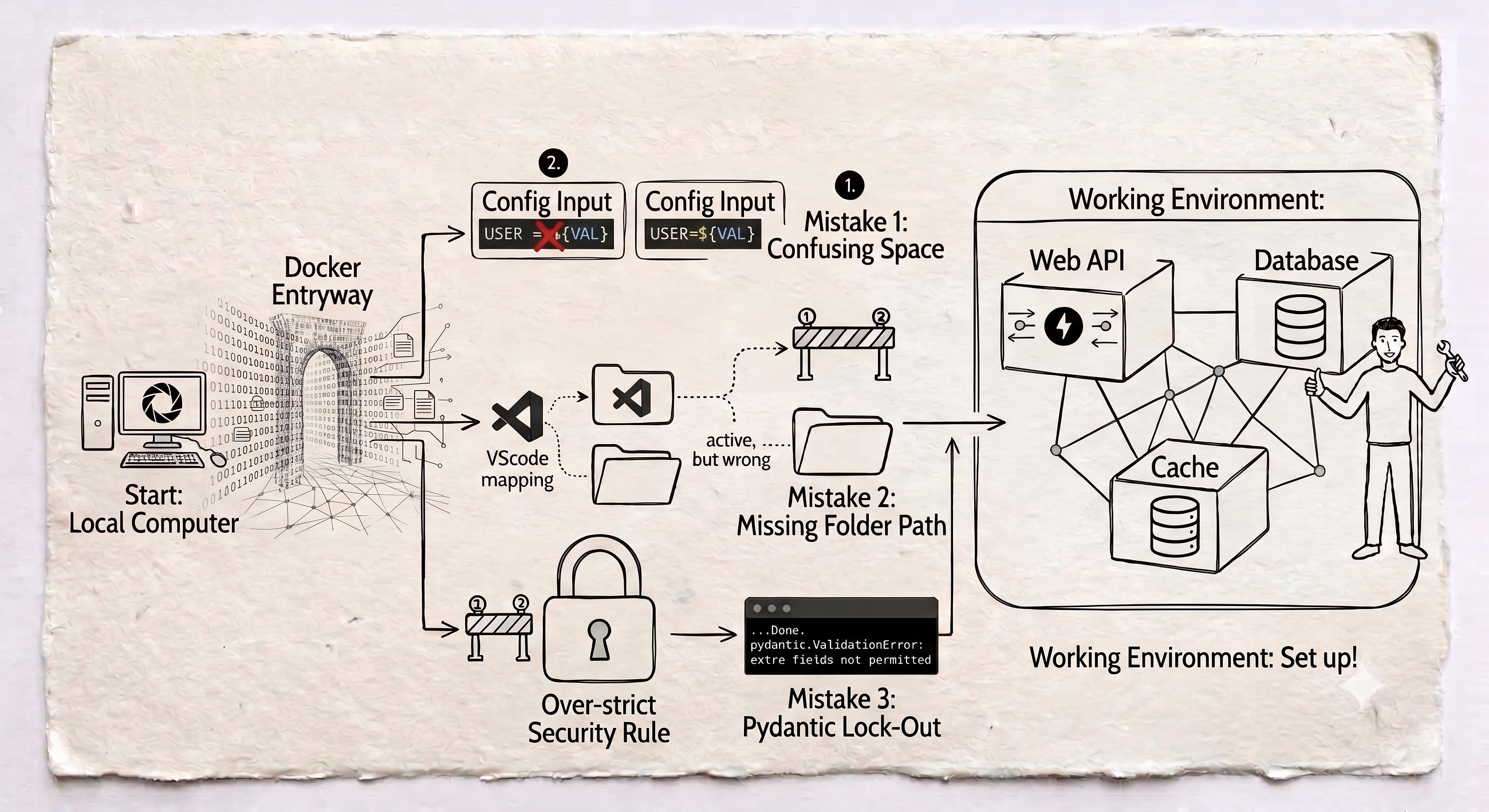 Checkpoint 5 of 15: Moving to Docker (And 3 Stupid Mistakes That Almost Made Me Quit)