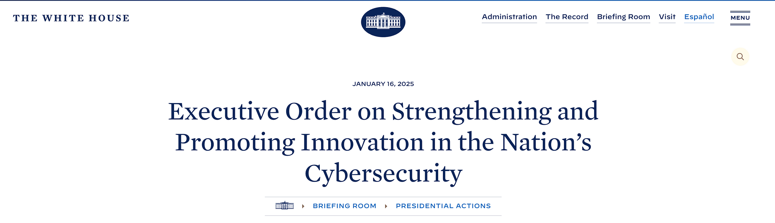 AI-Powered Security: A Significant Component of the Latest Executive Order