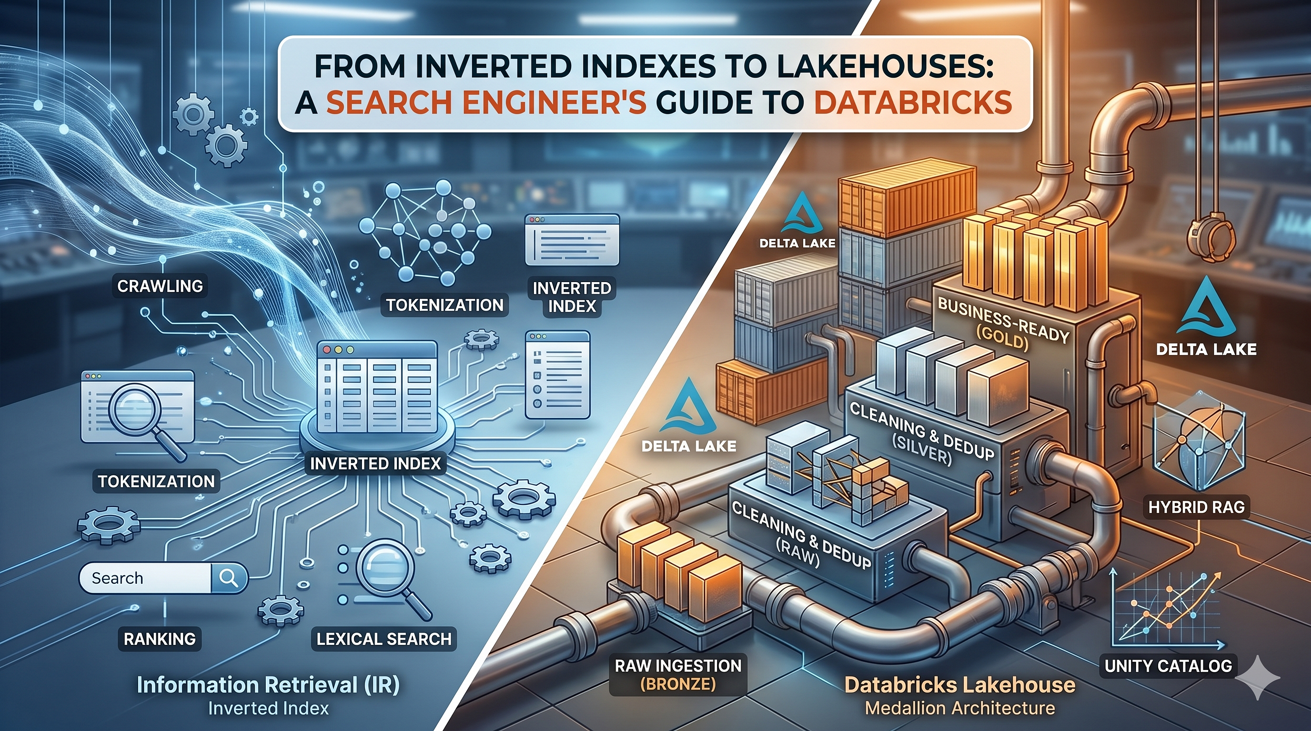 From Inverted Indexes to Lakehouses: A Search Engineer’s Guide to Databricks