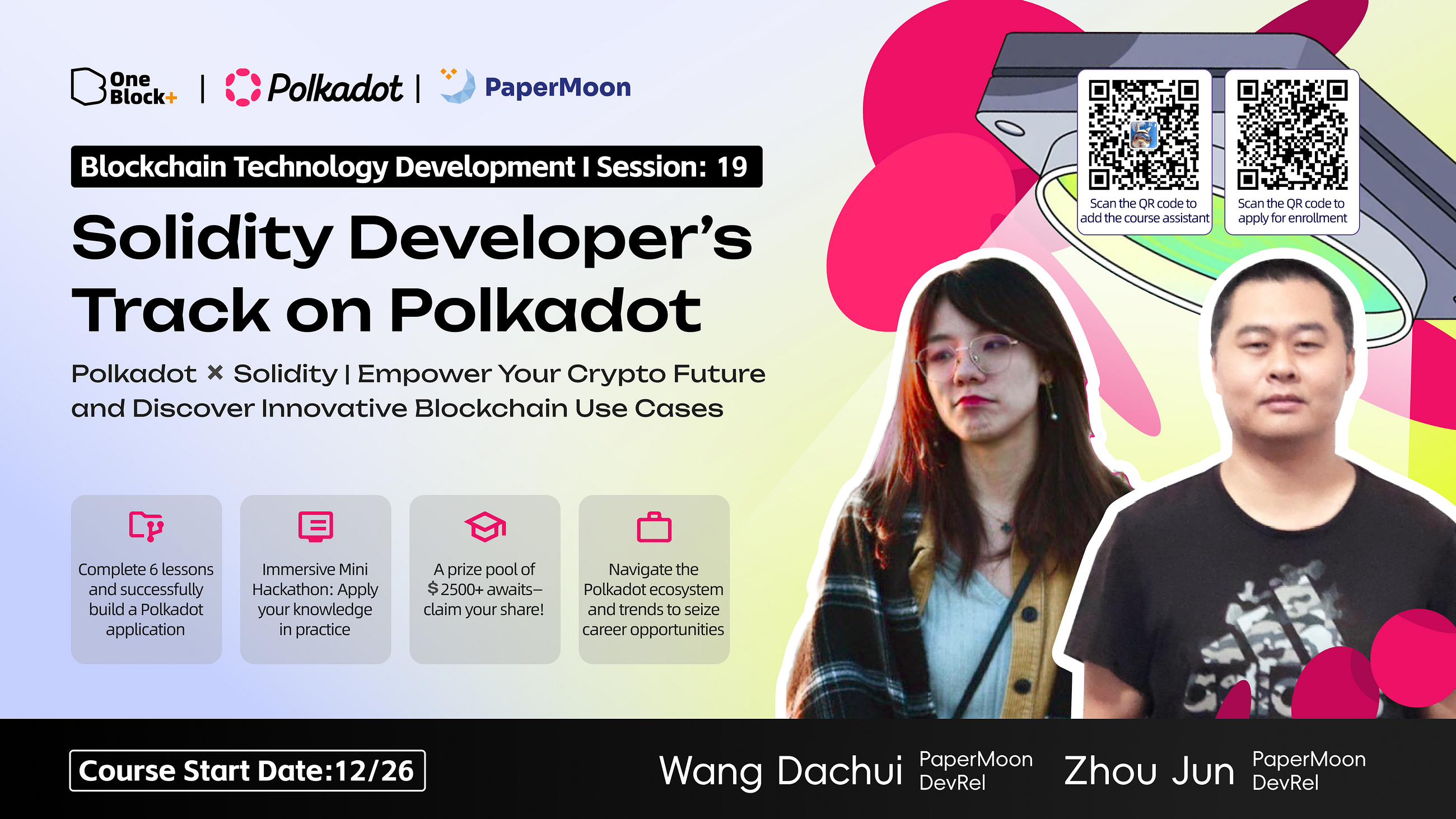 205 Developers, 6 Weeks of Learning: “Solidity Developer’s Track on Polkadot” Successfully…