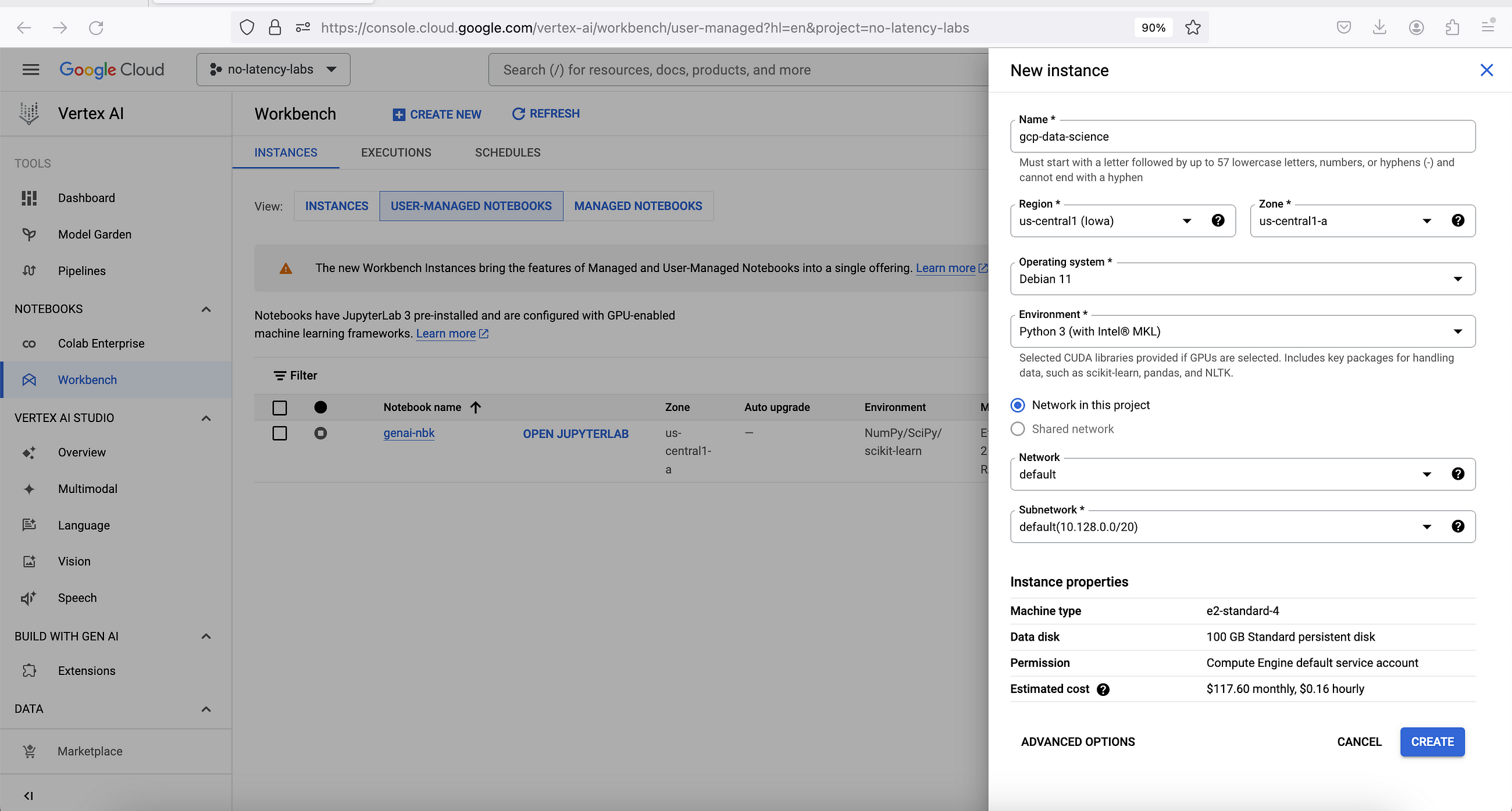 BigQuery Vector Search using Python SDK, Gemini and Langchain on GCP