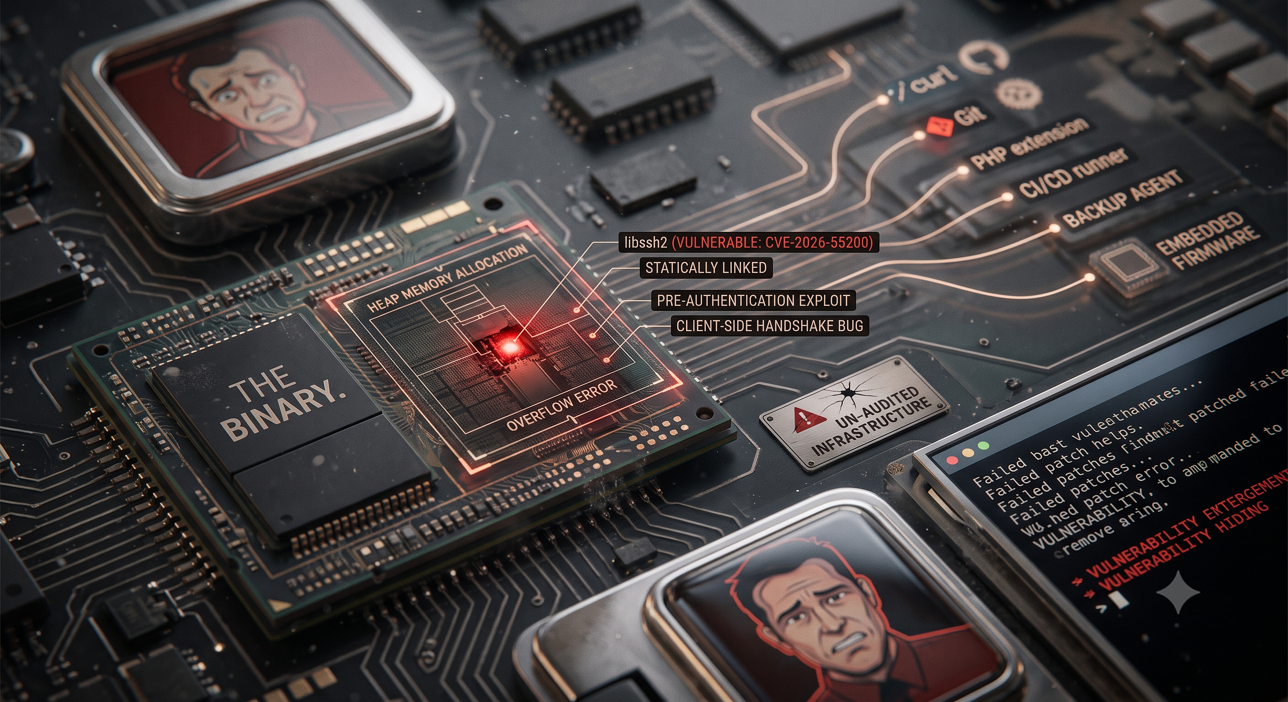 Your Patch Didn’t Fix It: Inside the libssh2 Flaw Hiding in Half Your Toolchain (CVE-2026–55200)