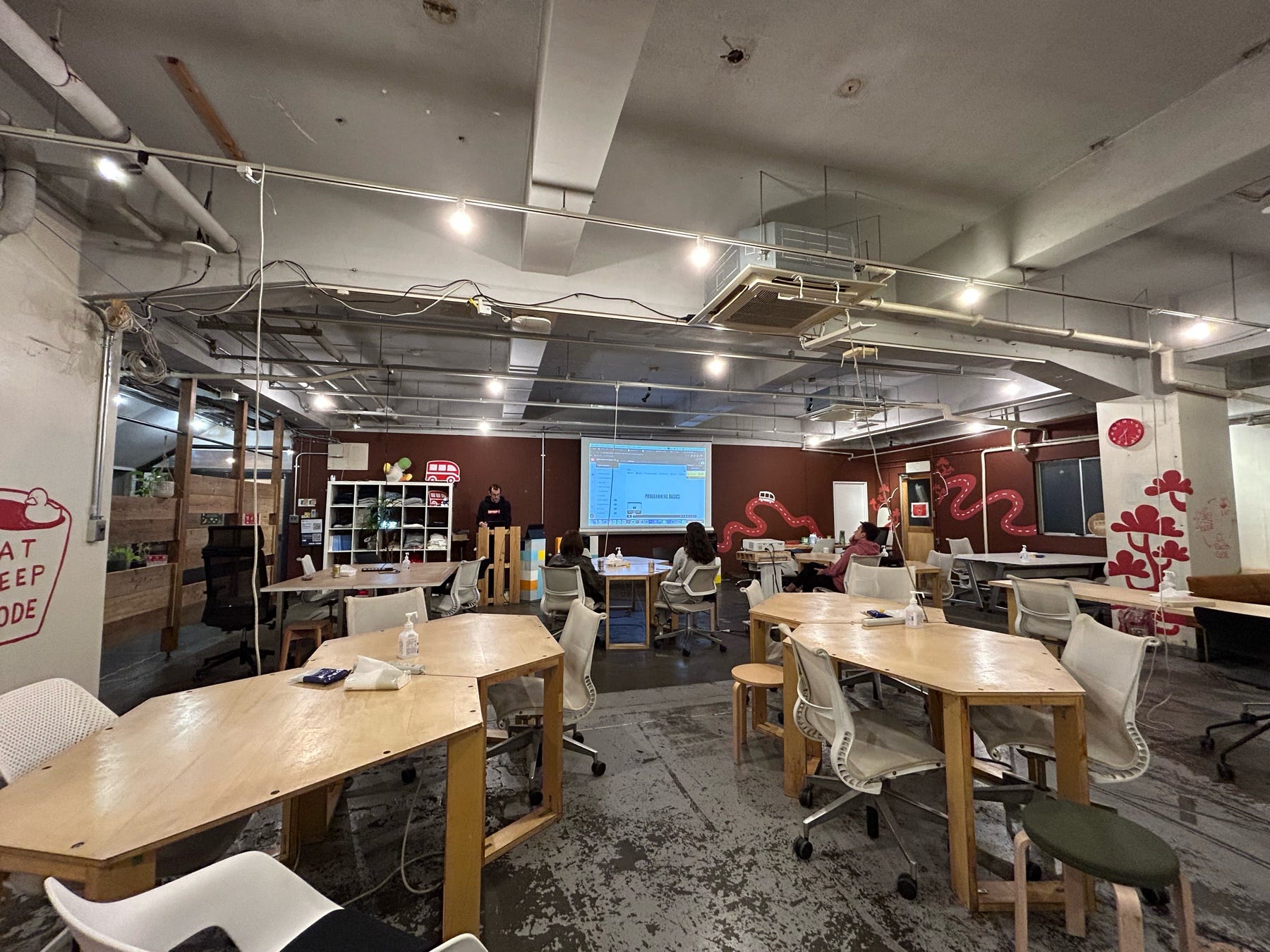 Speaking at a Coding Bootcamp Open Campus