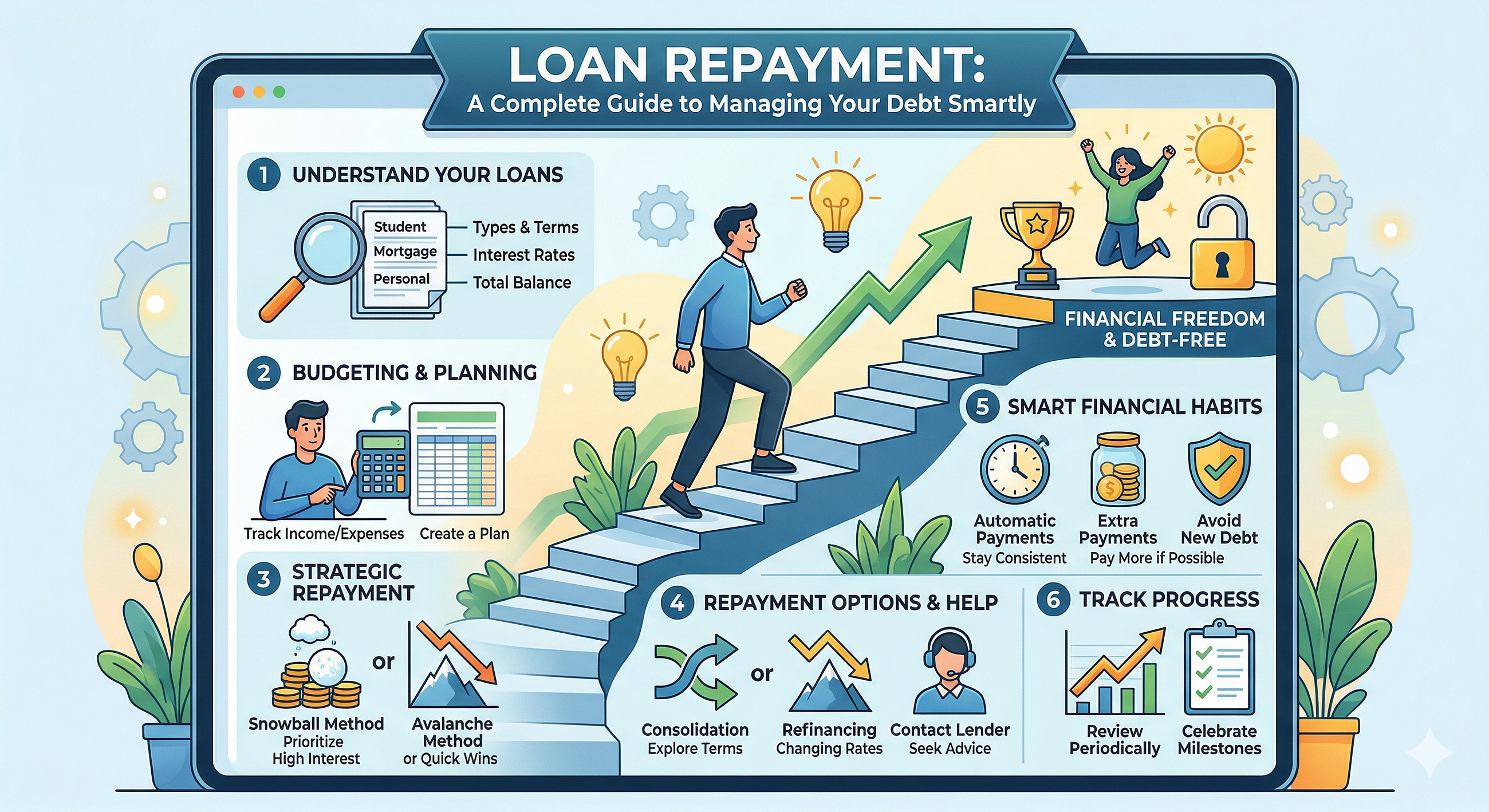 Loan Repayment Guide: Types, Strategies & Tips to Manage EMIs Easily