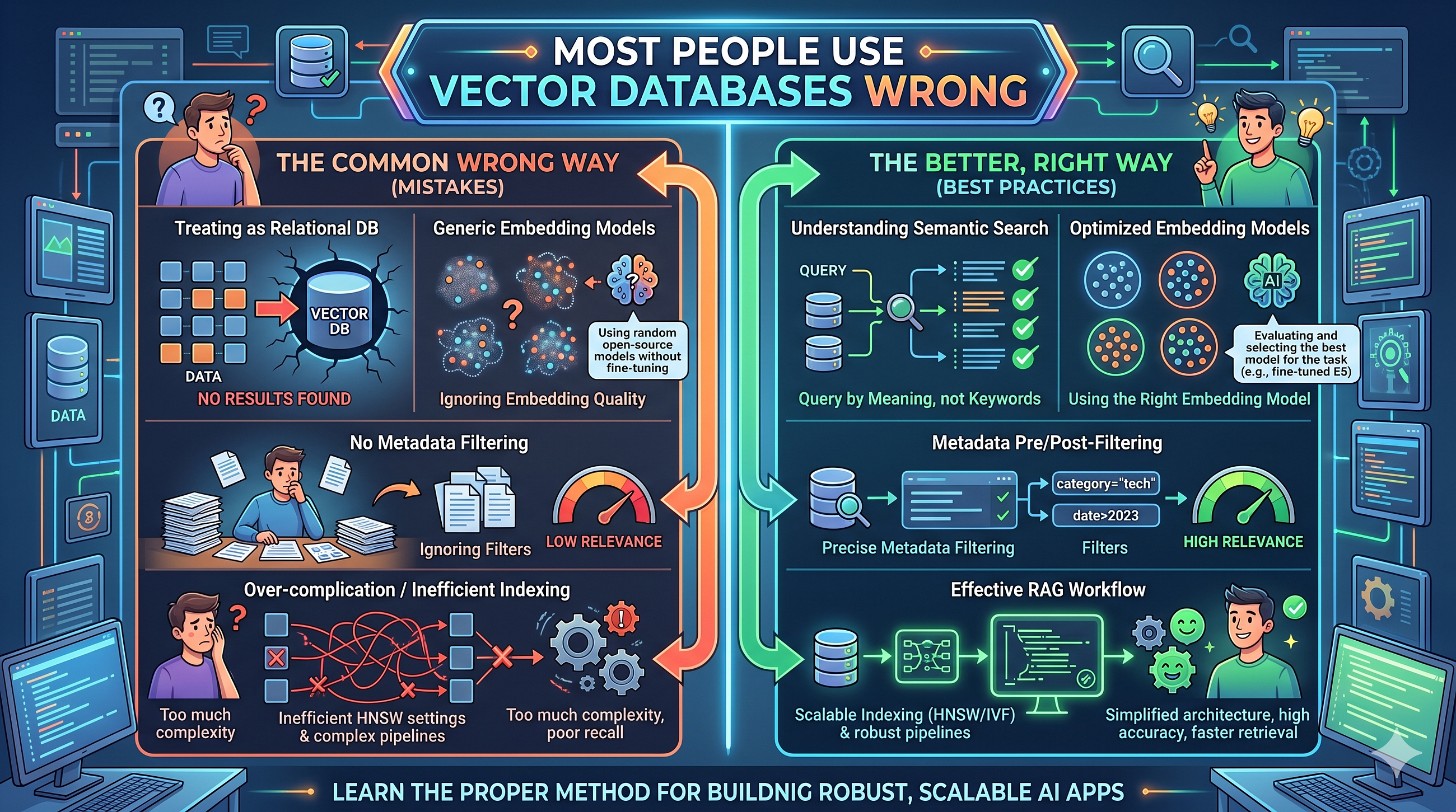 Most People Use Vector Databases Wrong