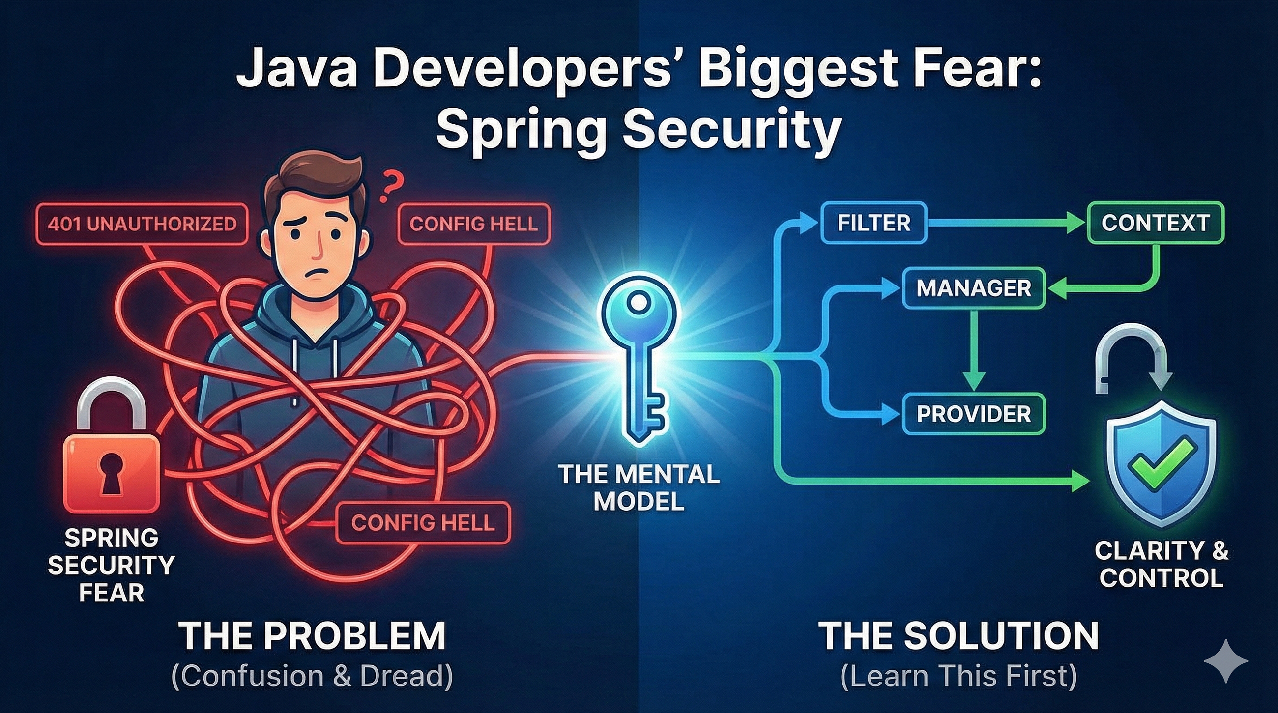 Java developers' biggest fear: Spring security. Here's how senior ...