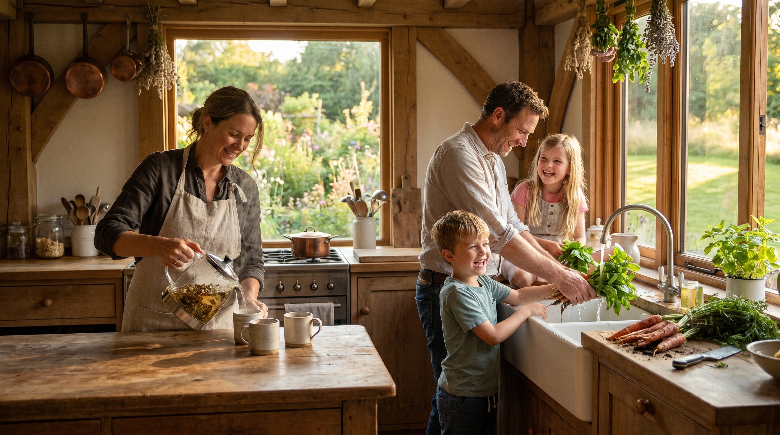 A Week in the Life of a Holistic Family: What We Eat, Drink, and Grow