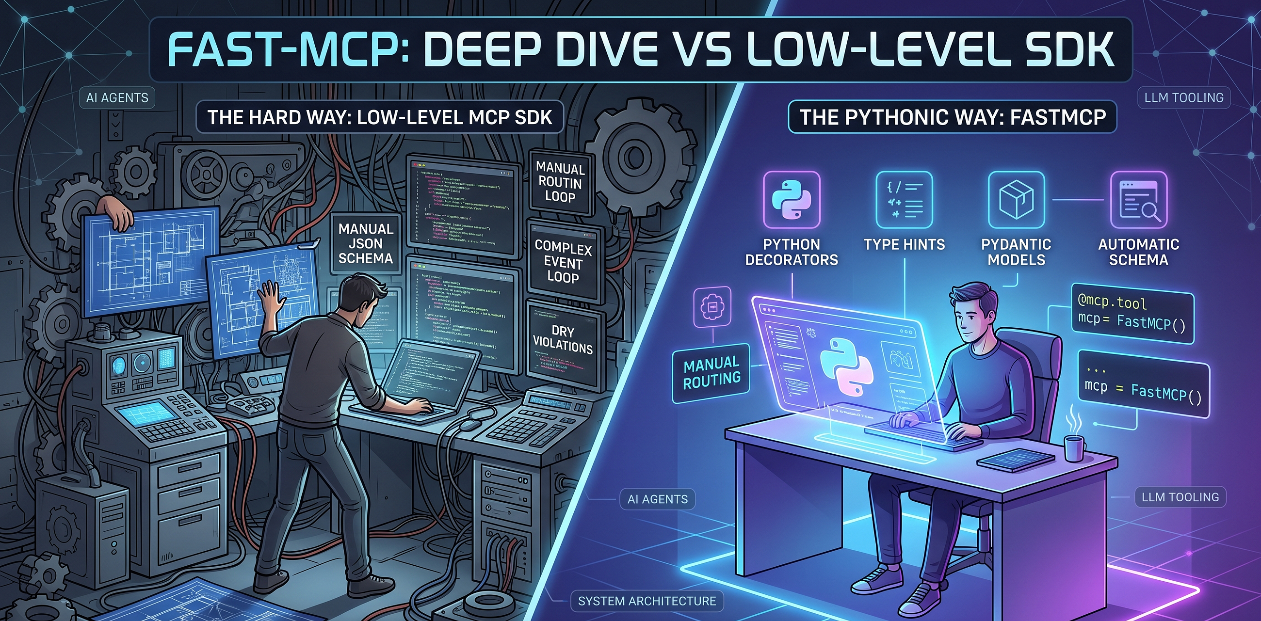 Stop Drowning in Boilerplate: Why FastMCP is the Future of LLM Tooling