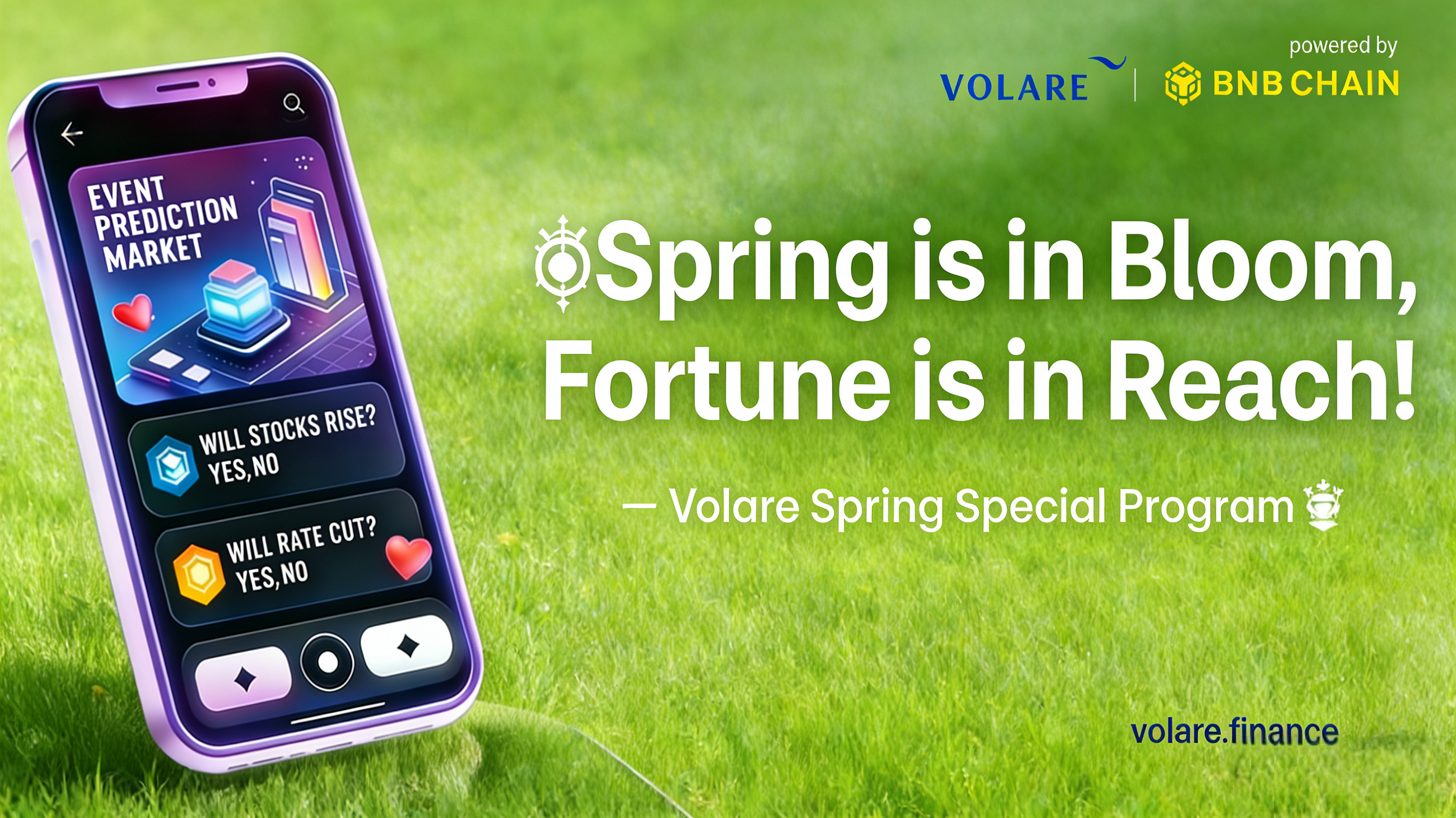 Spring is in Bloom, Fortune is in Reach! — Volare Spring Special Program 