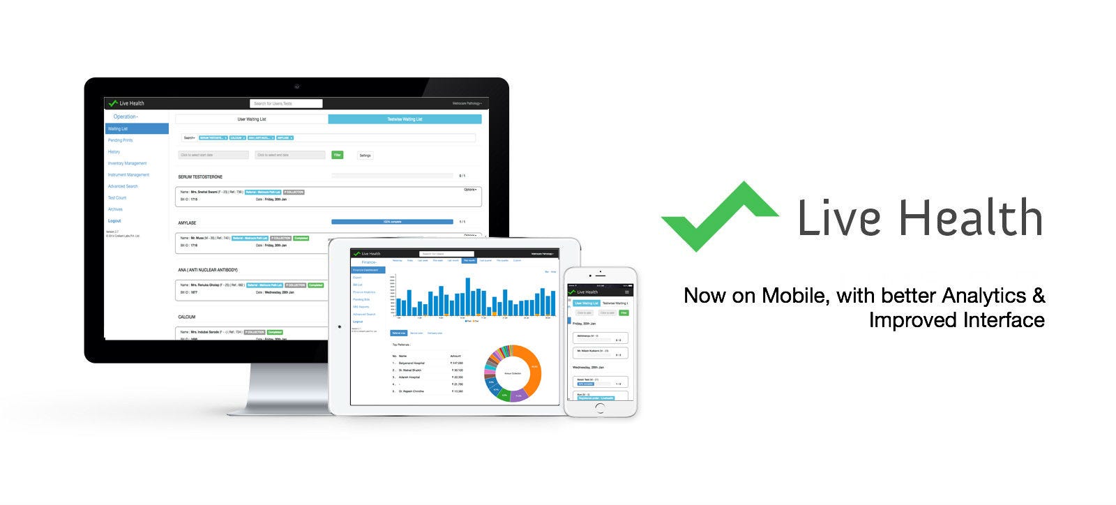 Your centre on your smartphone — Livehealth 2.8 LiveHealth for