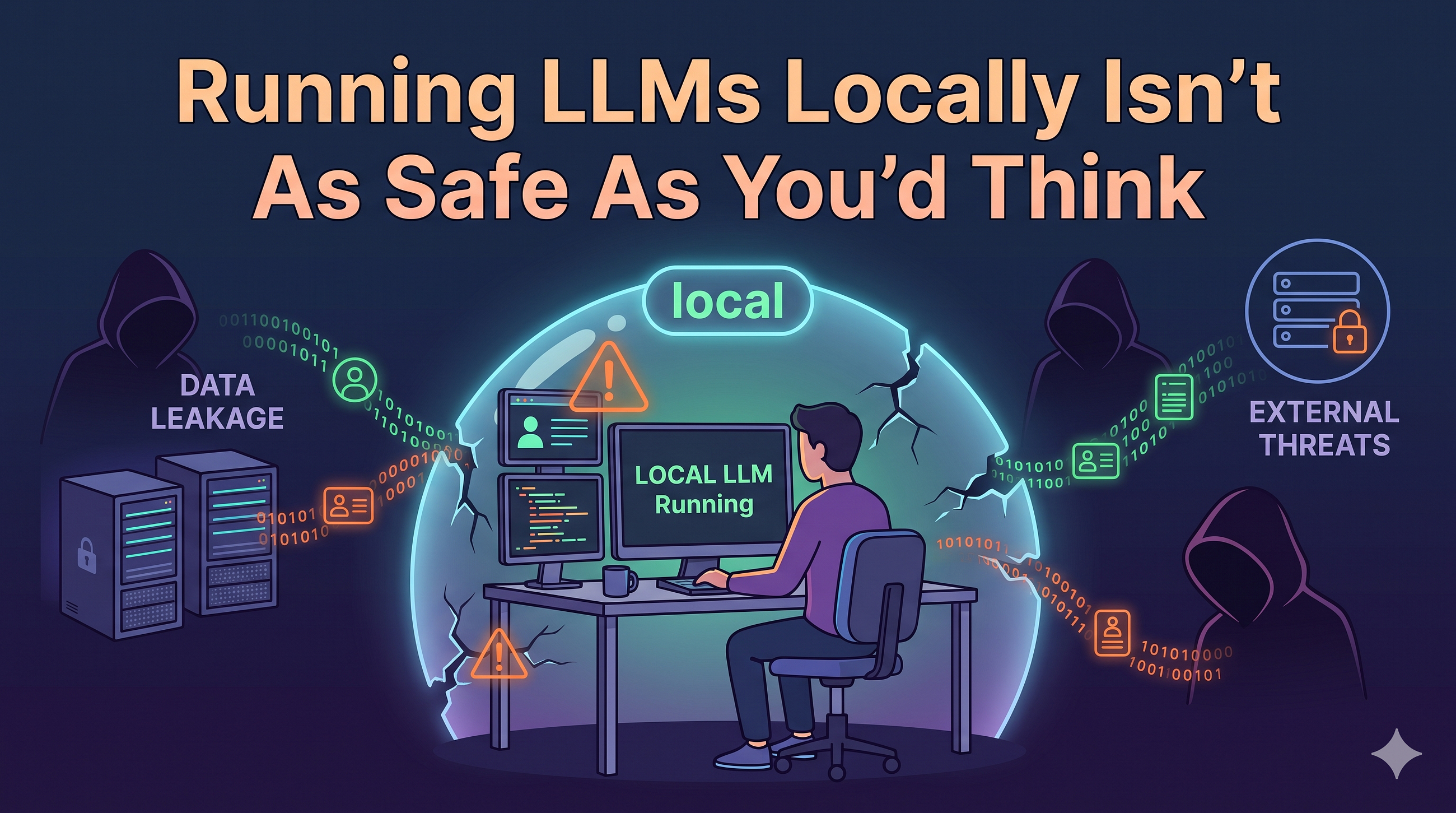 Running LLMs locally isn’t as safe as you’d think