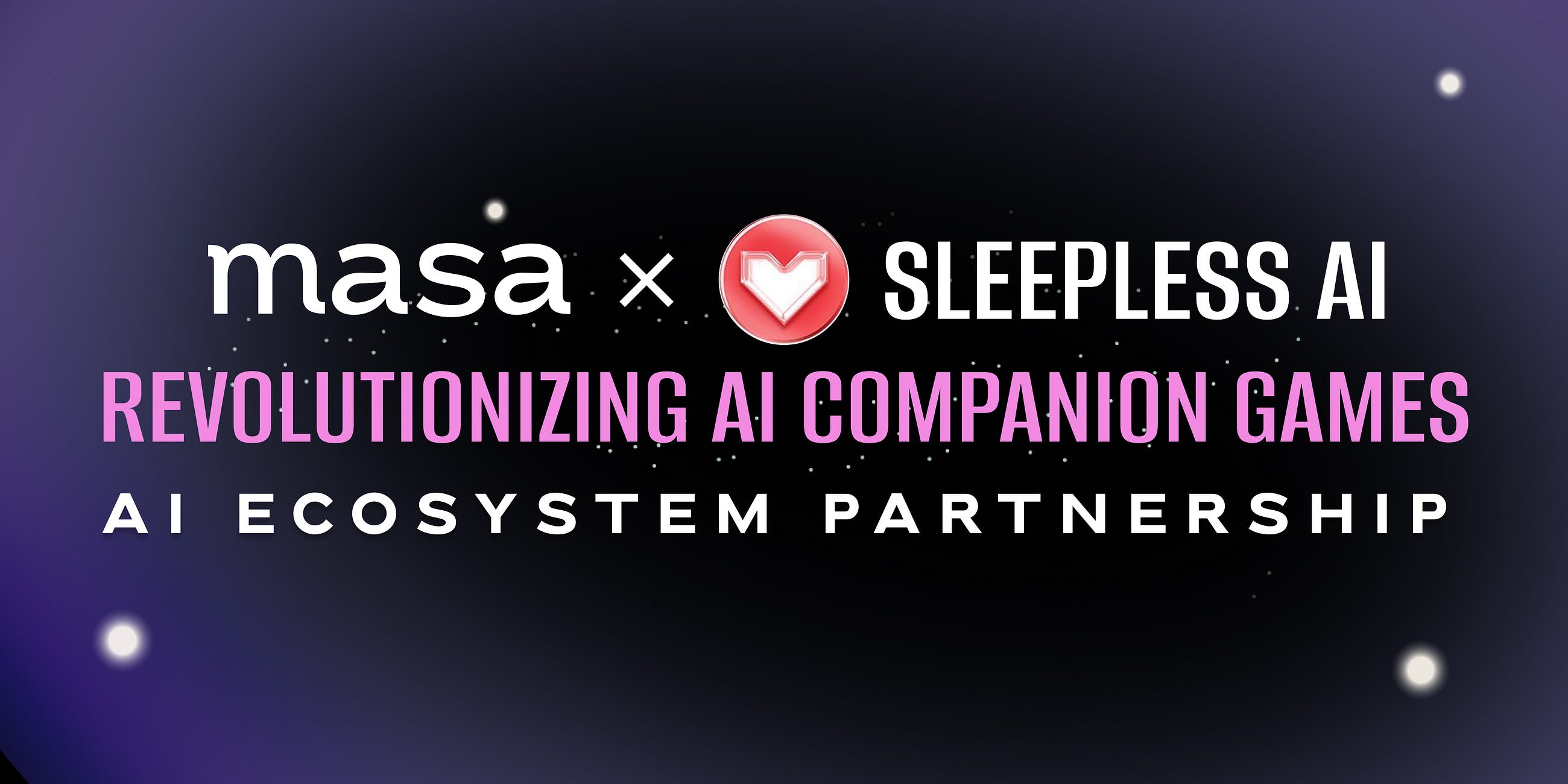 Masa Partners with Sleepless AI to Revolutionize AI Companion Games