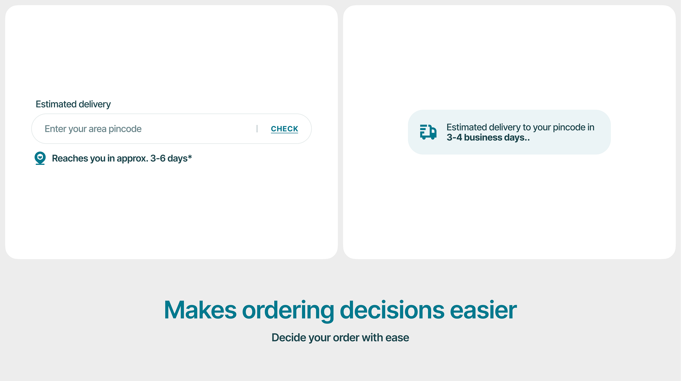 Why Showing Estimated Delivery Improves E-commerce Conversions