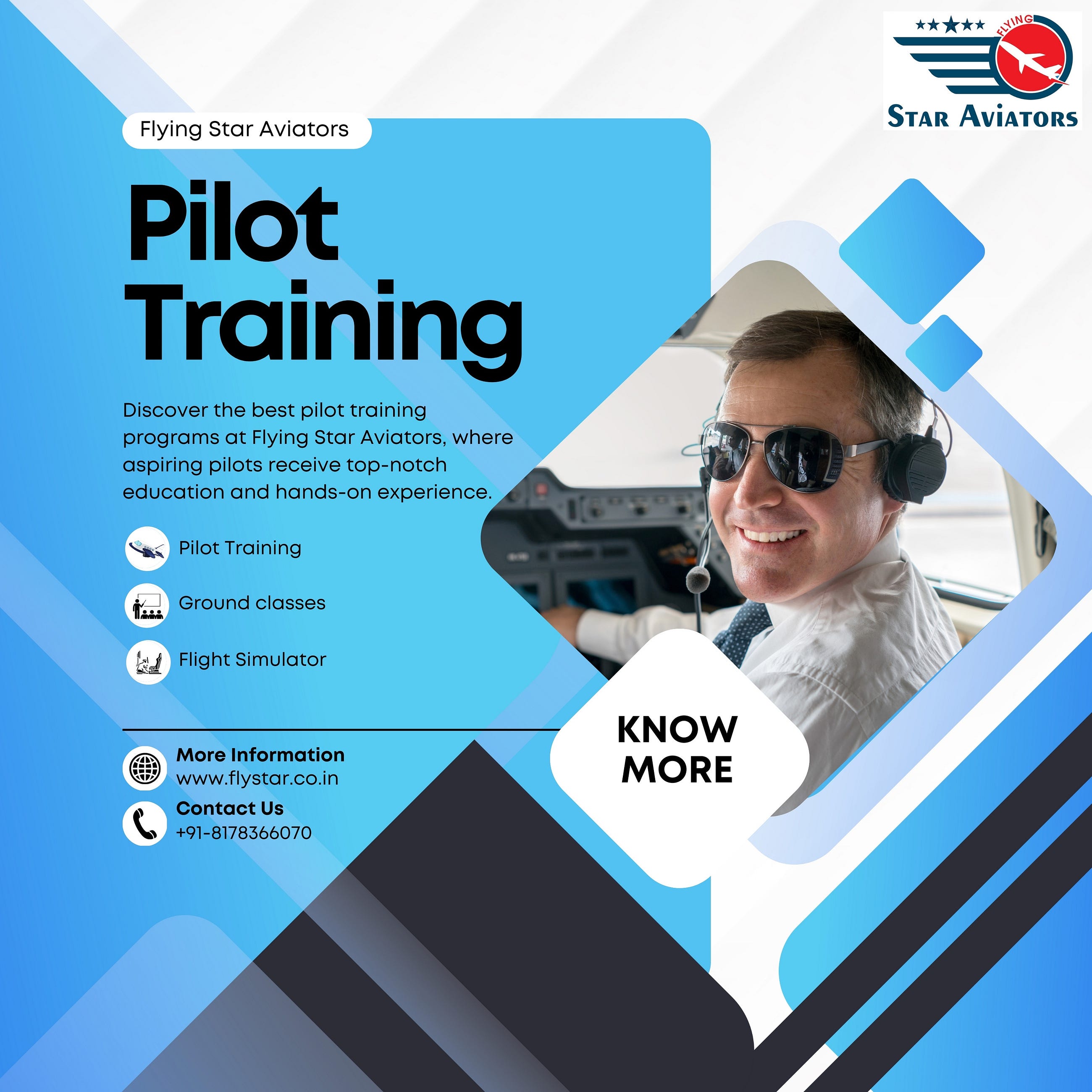 Master the Skies with Pilot Training at Flying Star Aviators