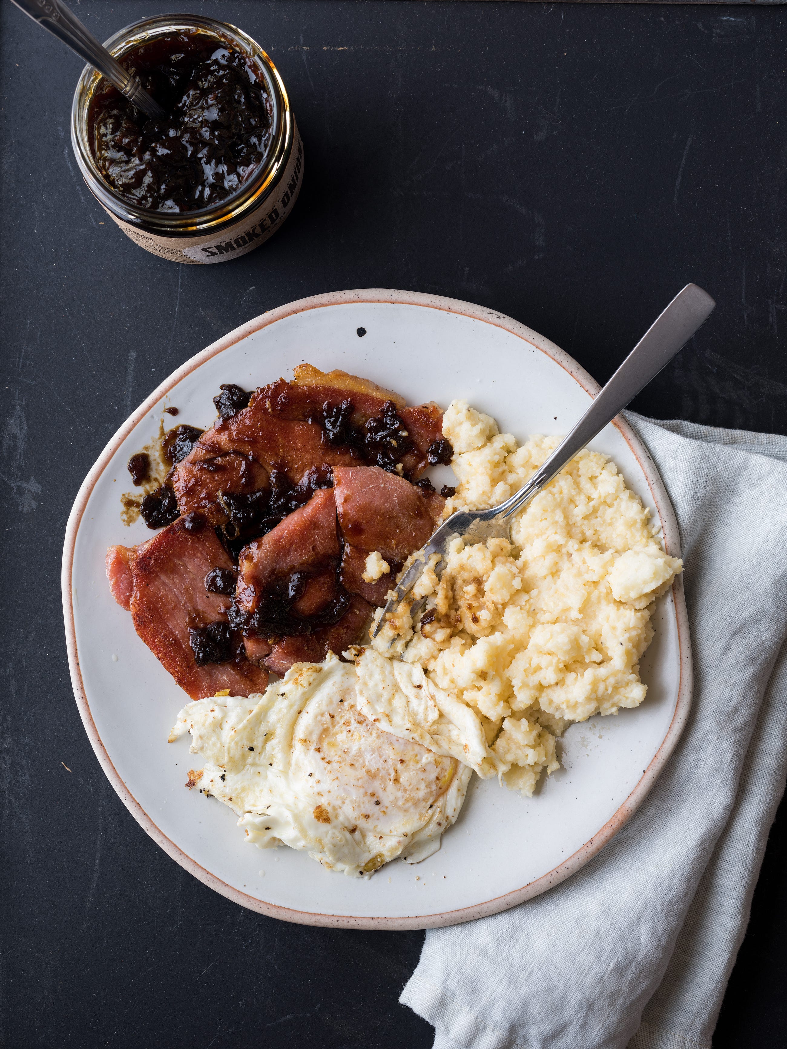 Fried Country Ham With Smoked Onion Red Eye Gravy Recipe
