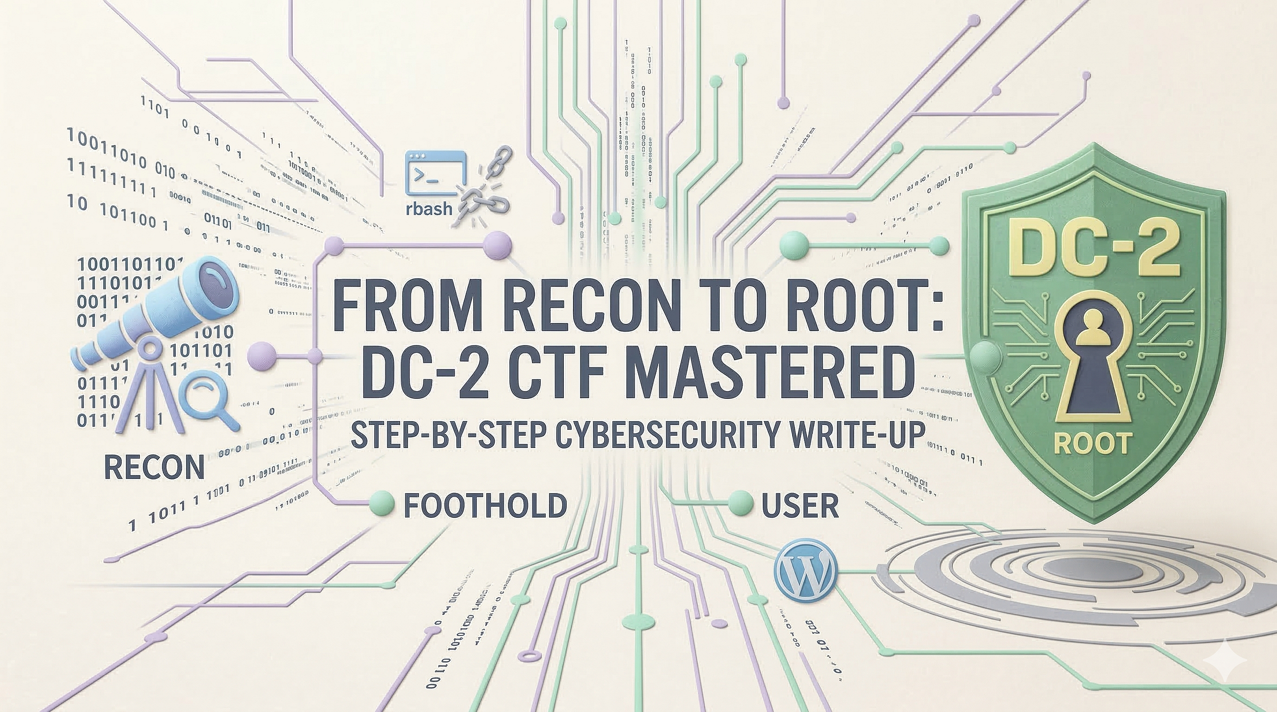 From Recon to Root: Mastering the DC-2 CTF Challenge