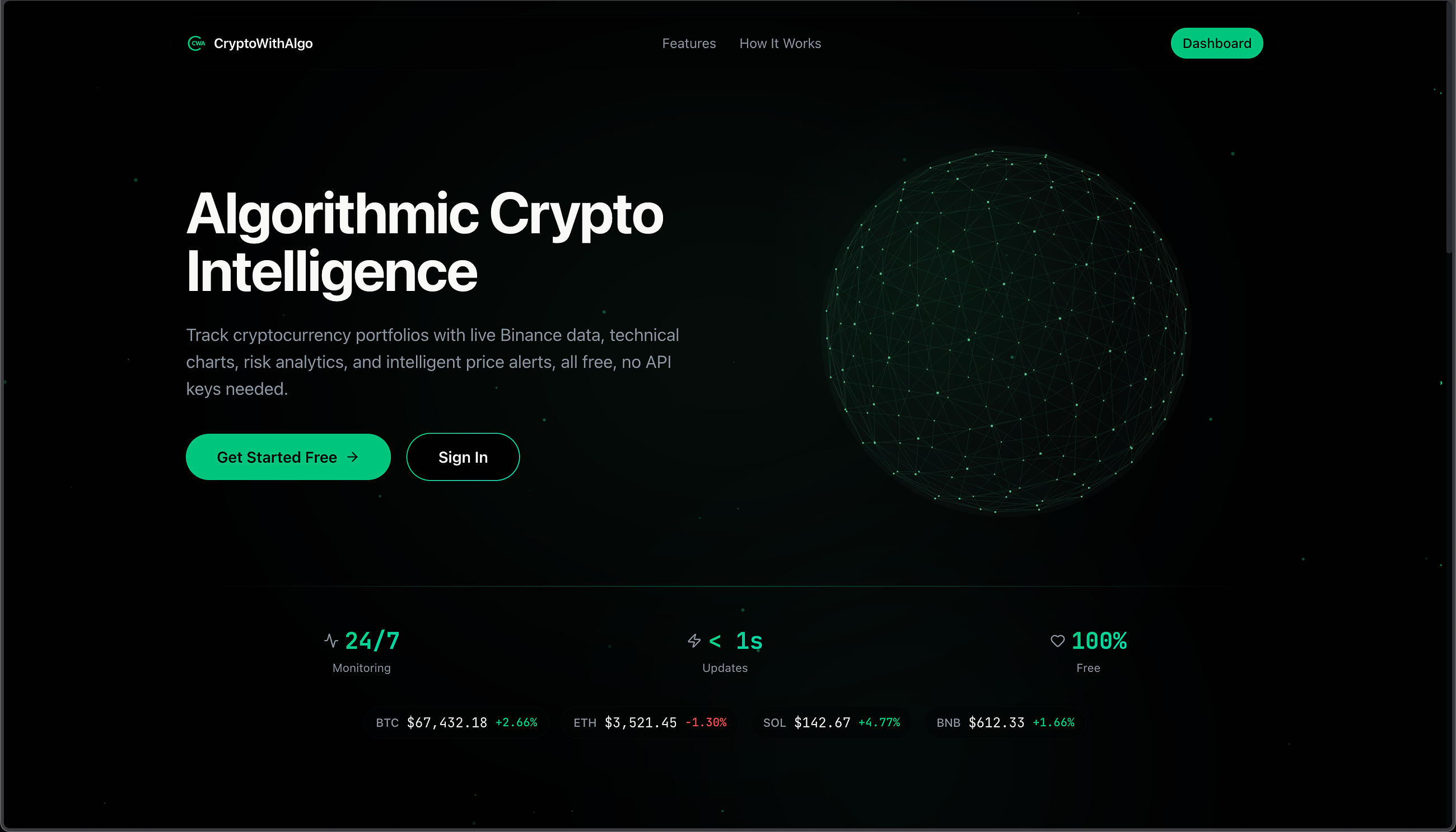 Making a Crypto Portfolio Tracker + Signal Capabilities App