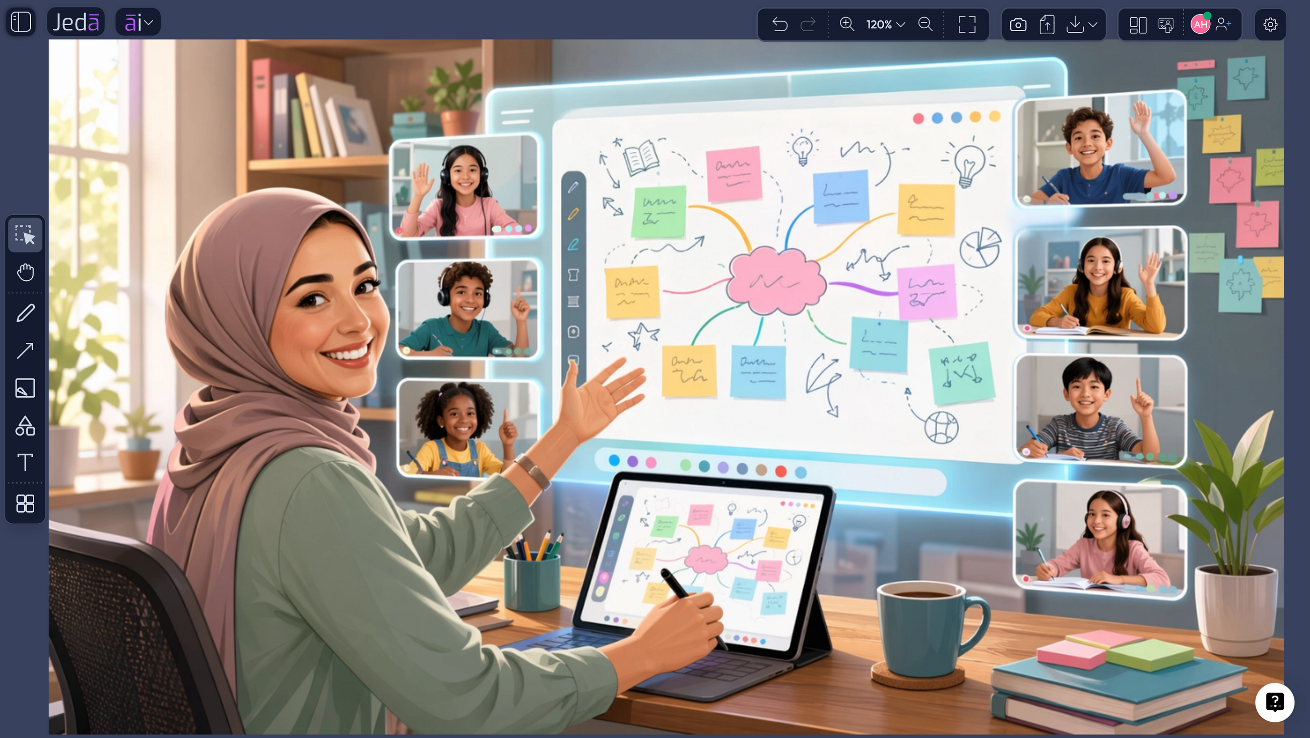 Jeda.ai: A Teacher Inspired Free & Easy Remote Learning Tool for Collaborative Education in 2026