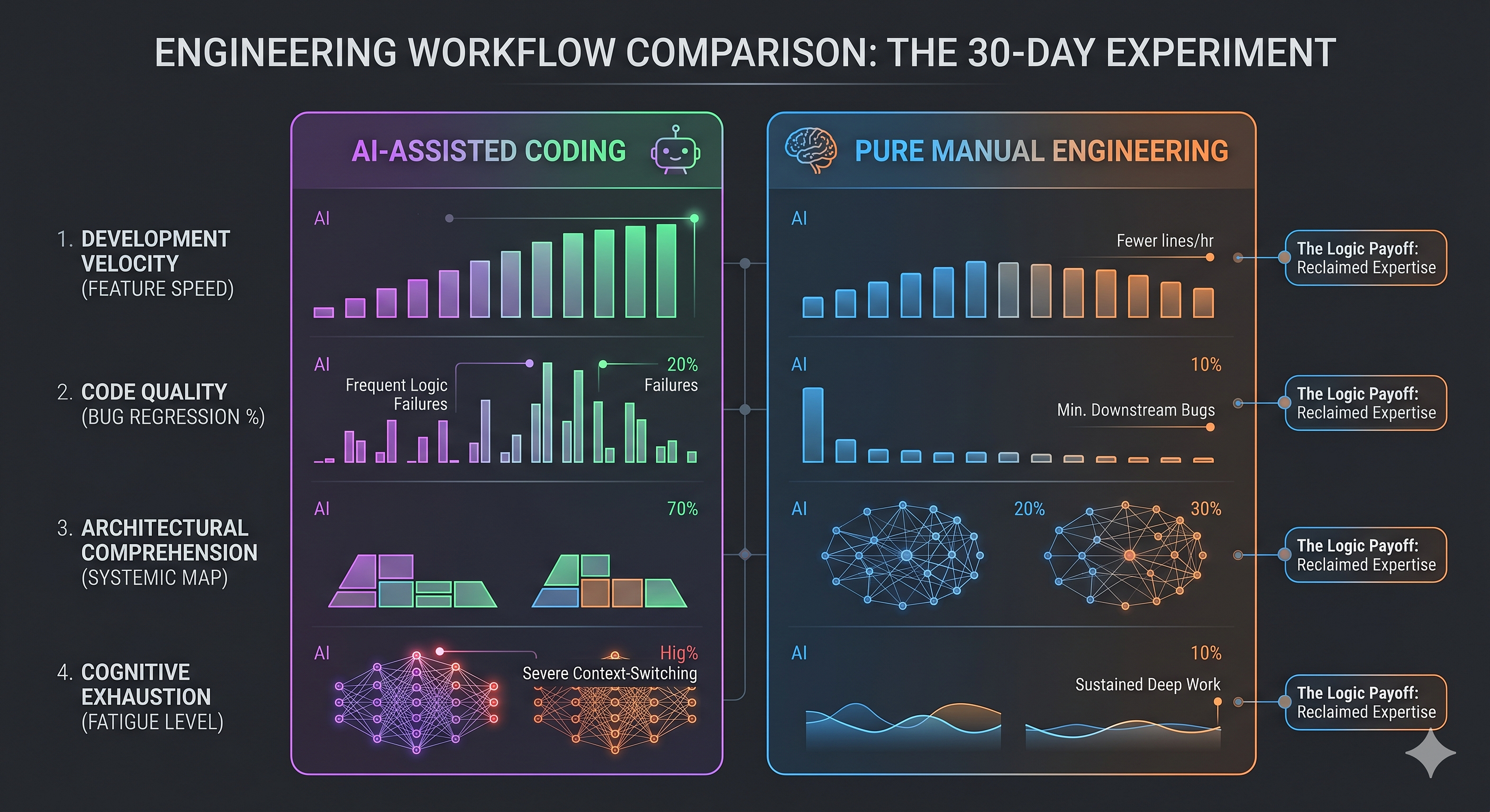 I Turned Off My AI Coding Assistant for 30 Days. I Realized I No Longer Knew How to Code.