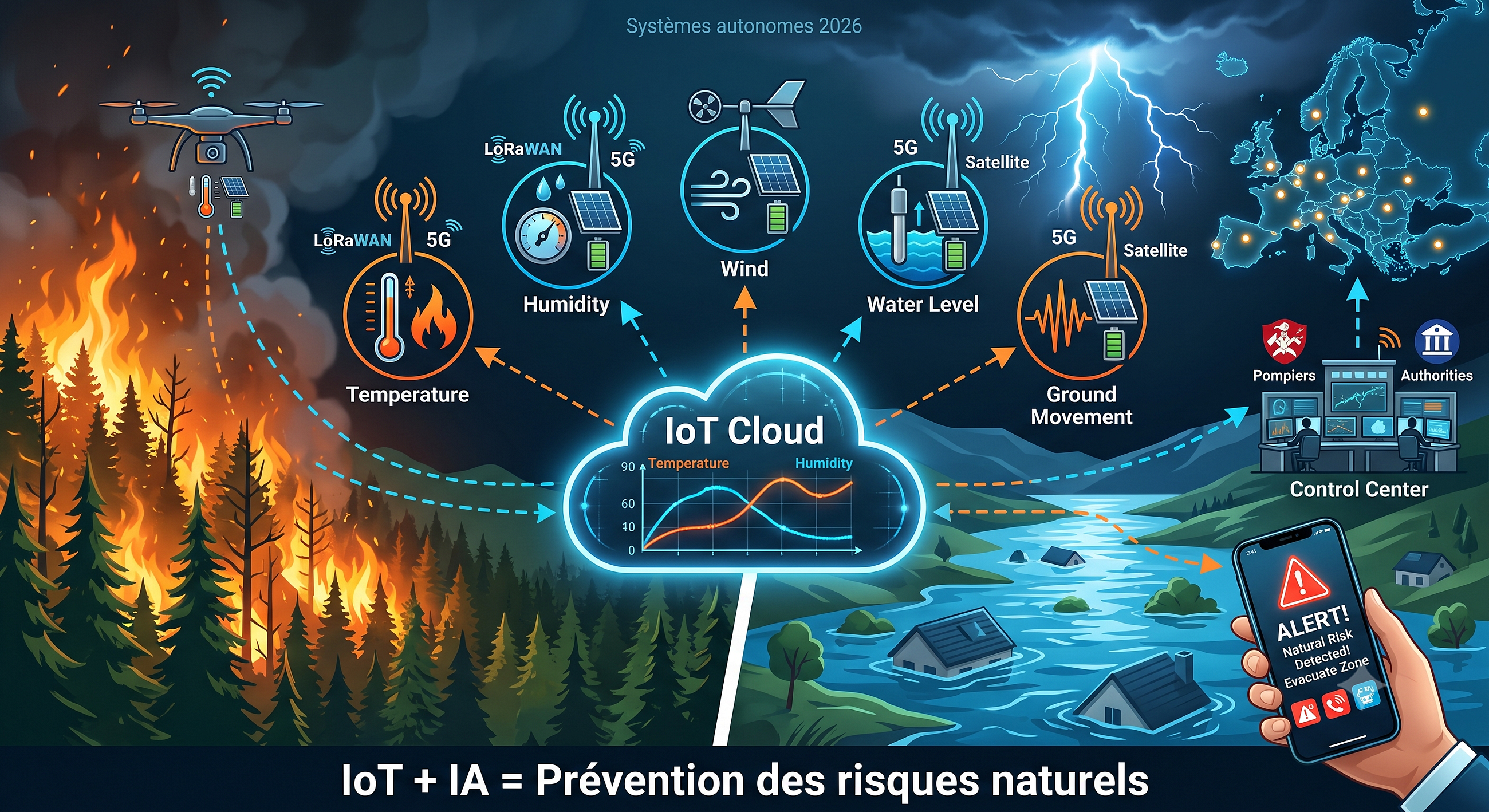 ️ IoT et prévention des risques naturels : les 5 systèmes autonomes qui révolutionnent la…