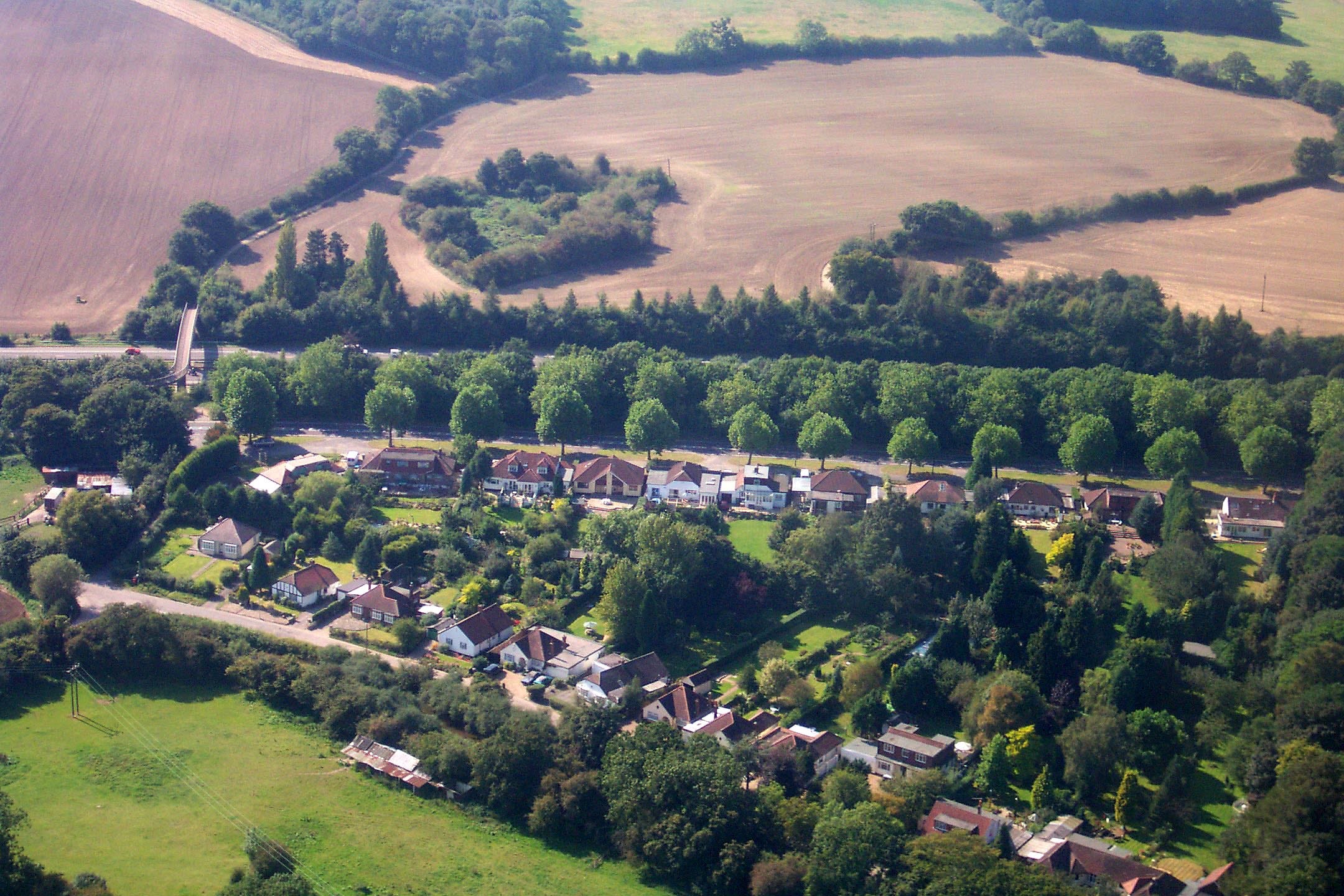 Aerial views of Brookmans Park 2002 Brookmans Park Newsletter Medium