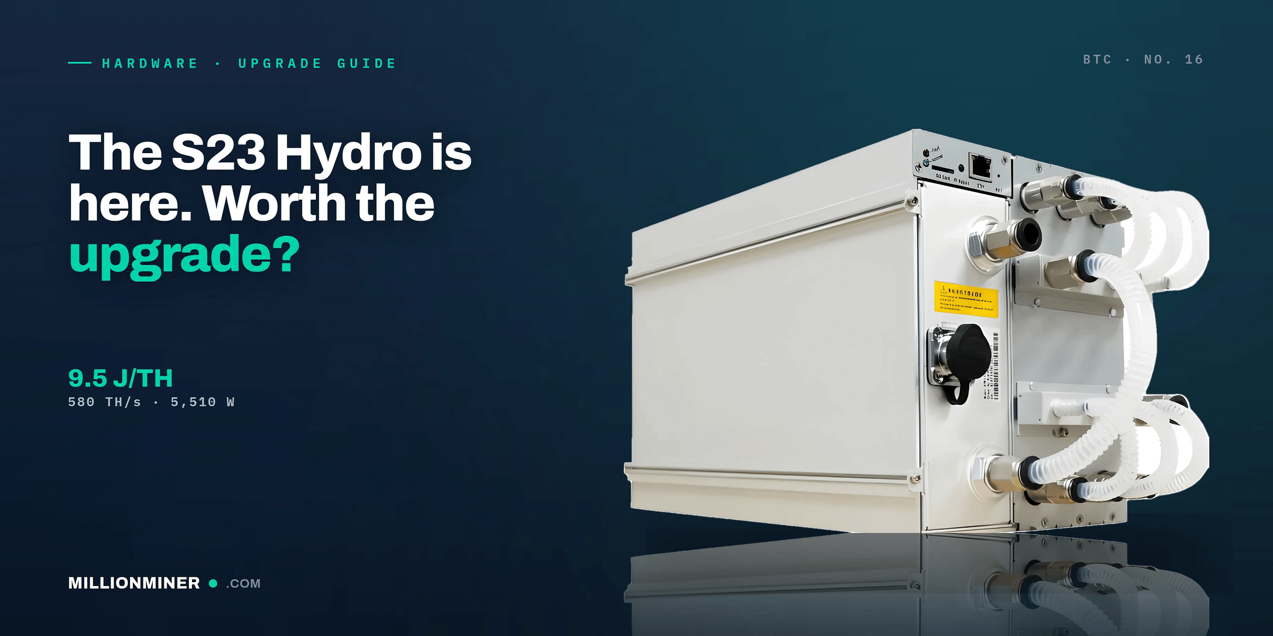 The Bitmain S23 Hydro Is Here. Should You Actually Upgrade From an S21?