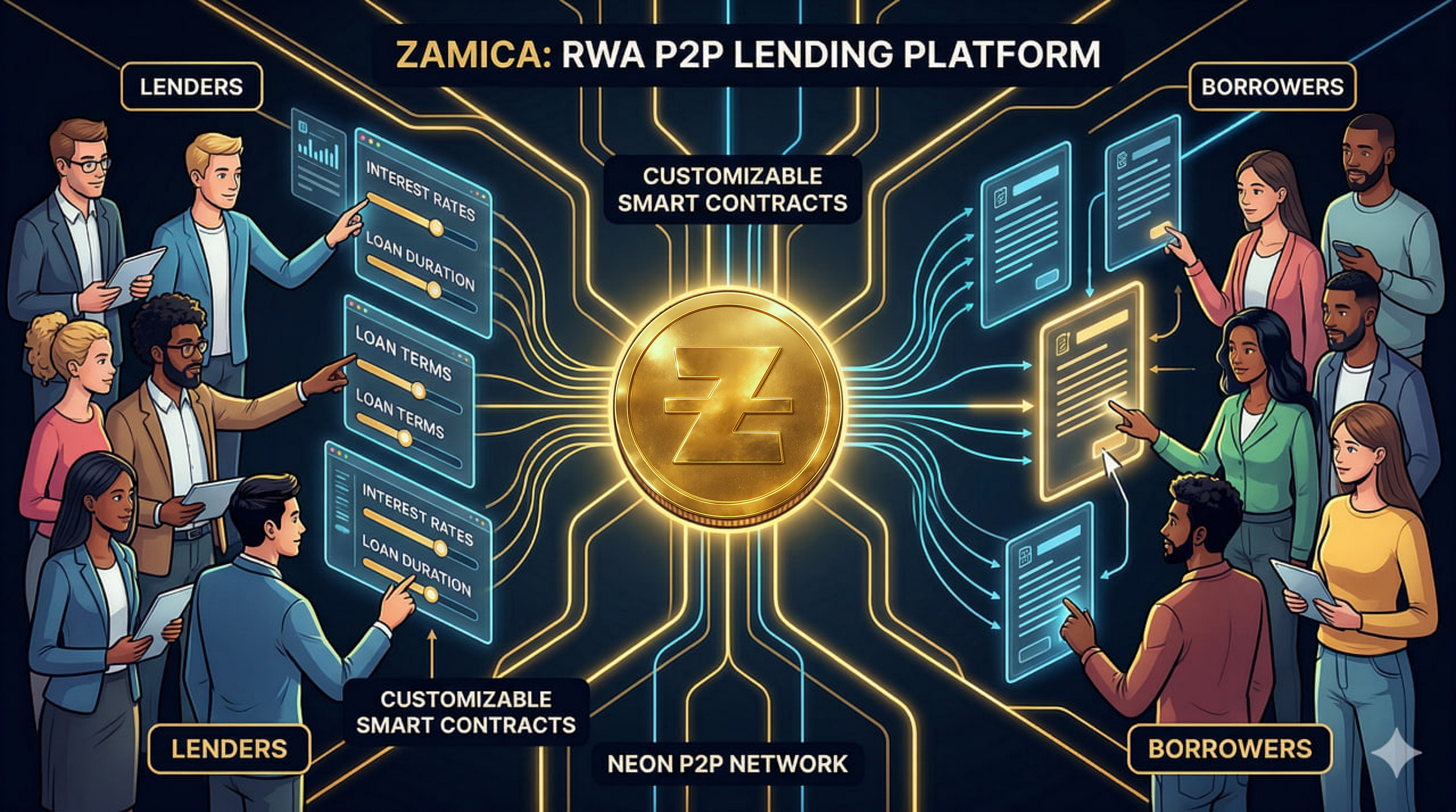 Gold-Backed Lending Without the DeFi Pitfalls: ZAMICA’s P2P Marketplace