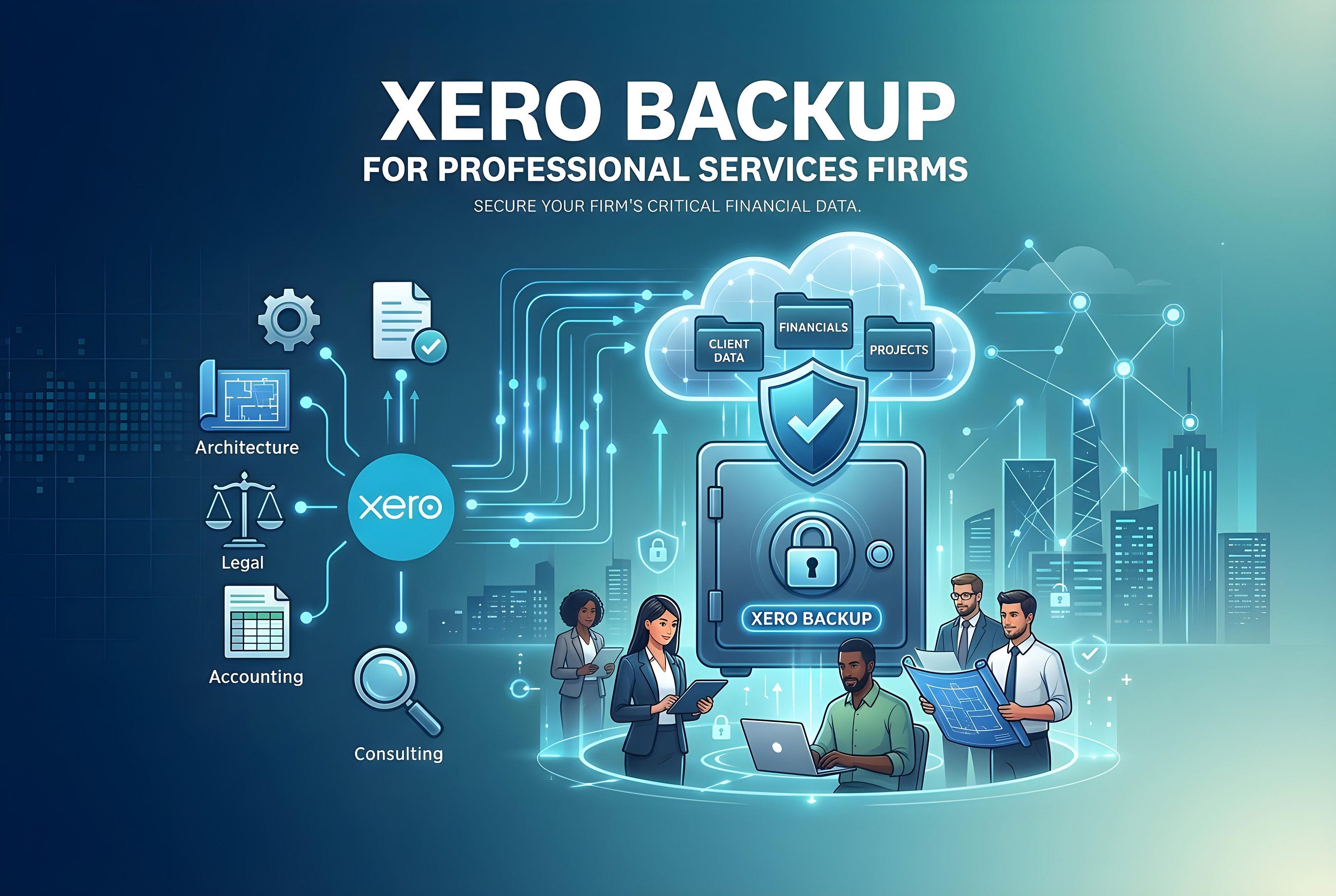 Professional Services Xero Backup: Safeguarding Billable Hours and Client Data| WOW Backup &…