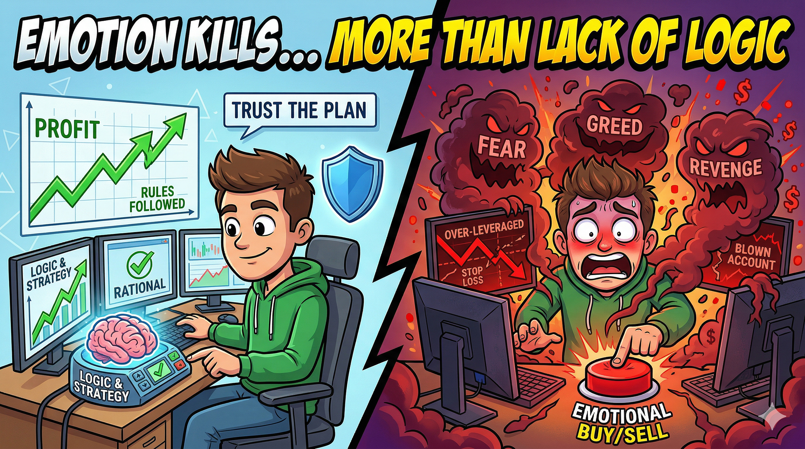The Silent Account Killer: Why Emotion Can Override Logic in Trading