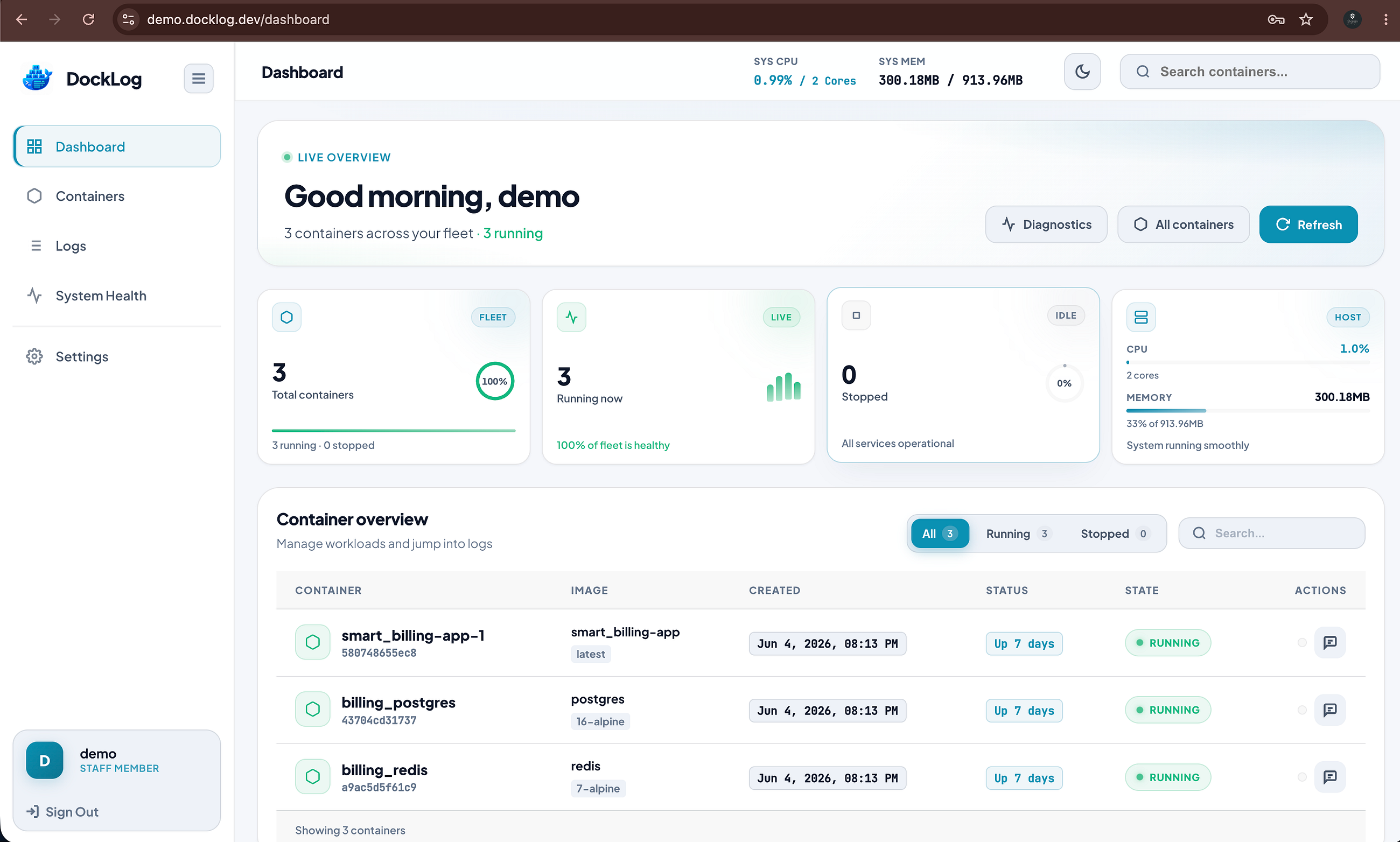 Demystifying DockLog: The Ultra Lightweight Docker Dashboard and Where It Fits in Your Stack