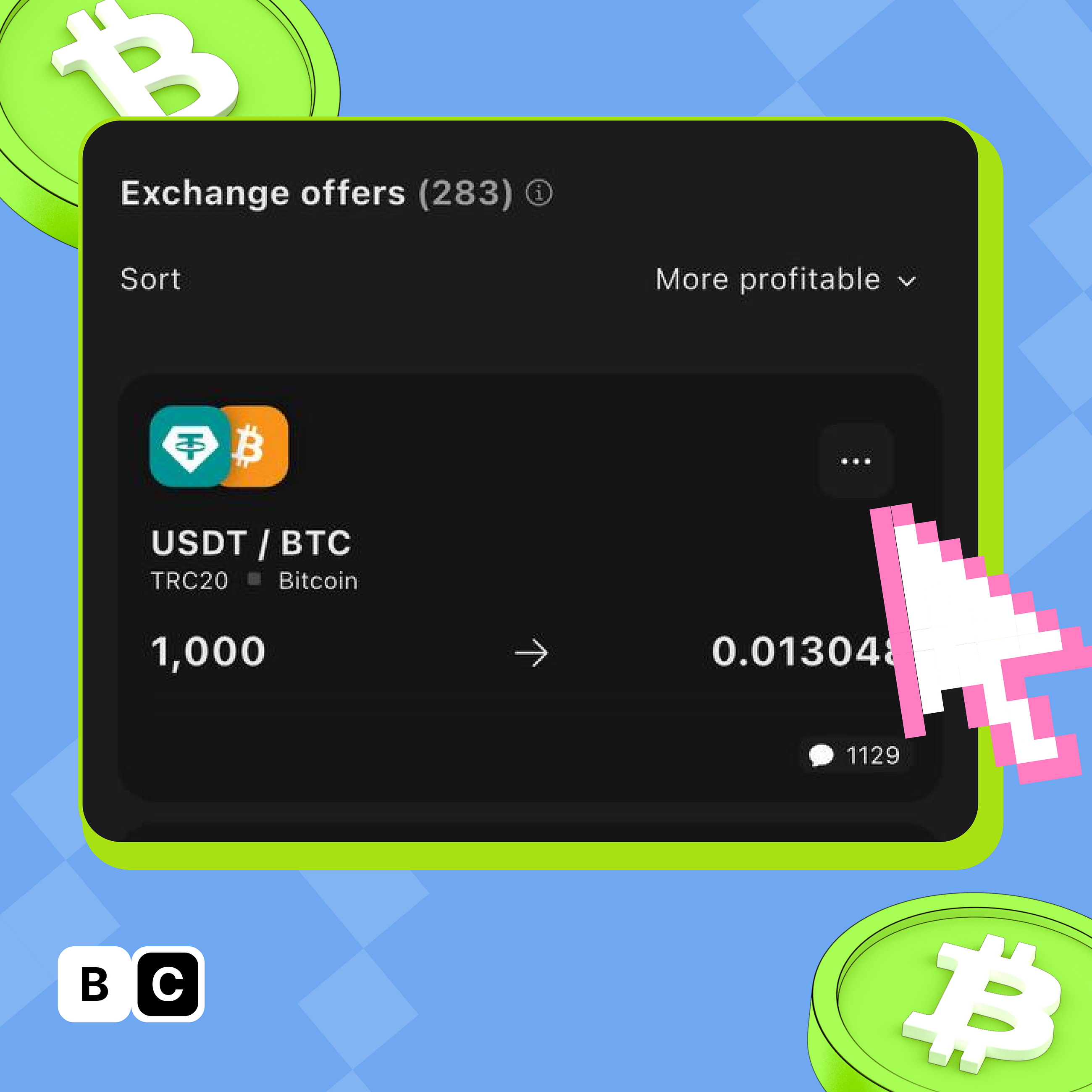 What you should pay attention to while choosing exchangers in the BestChange app