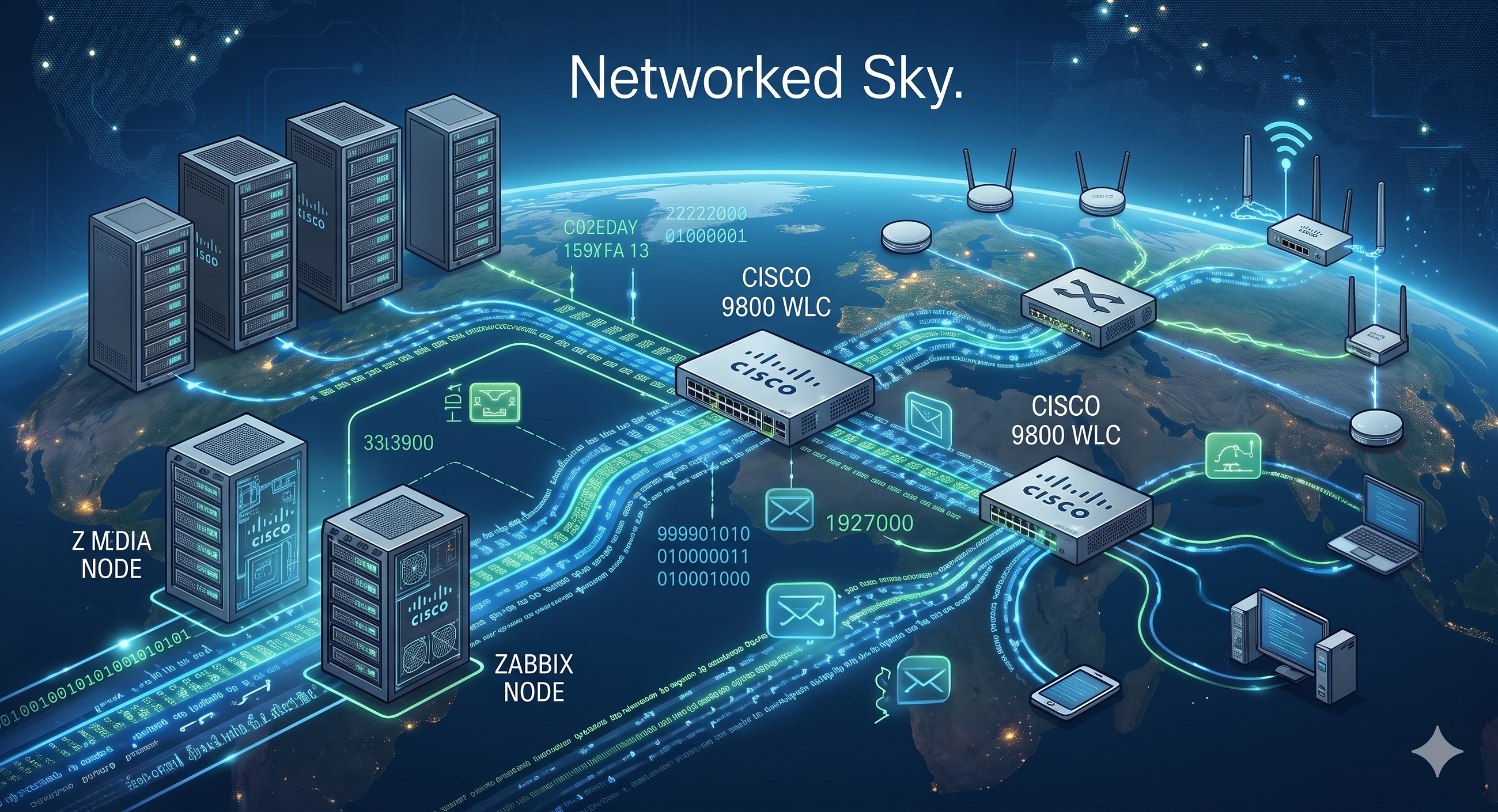 Enterprise Monitoring: Upgrading Zabbix Infrastructure and Integrating Cisco 9800 WLC SNMP…