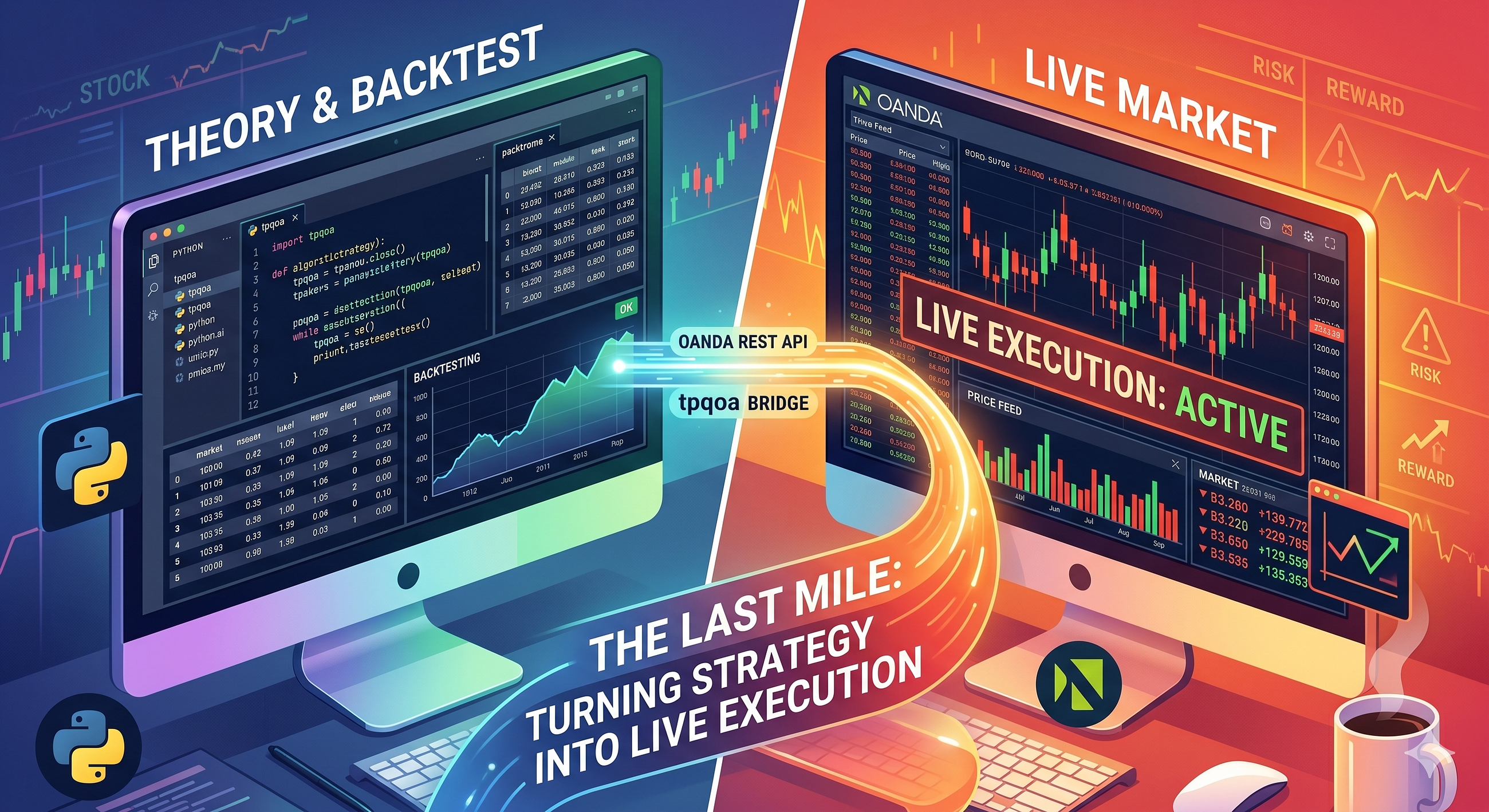 Beyond the Backtest: How to Go Live with Python and Oanda