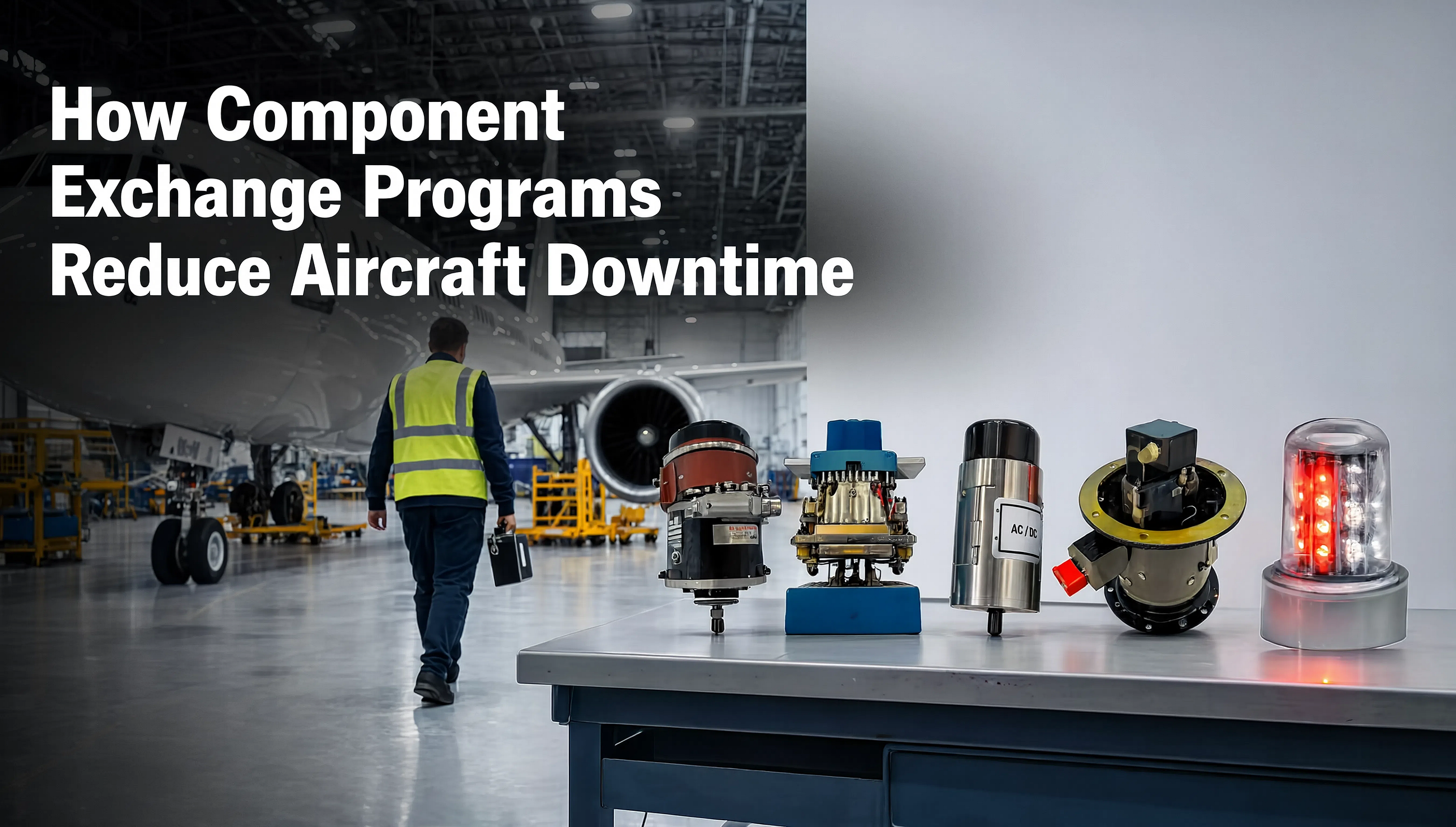 How Component Exchange Programs Reduce Aircraft Downtime