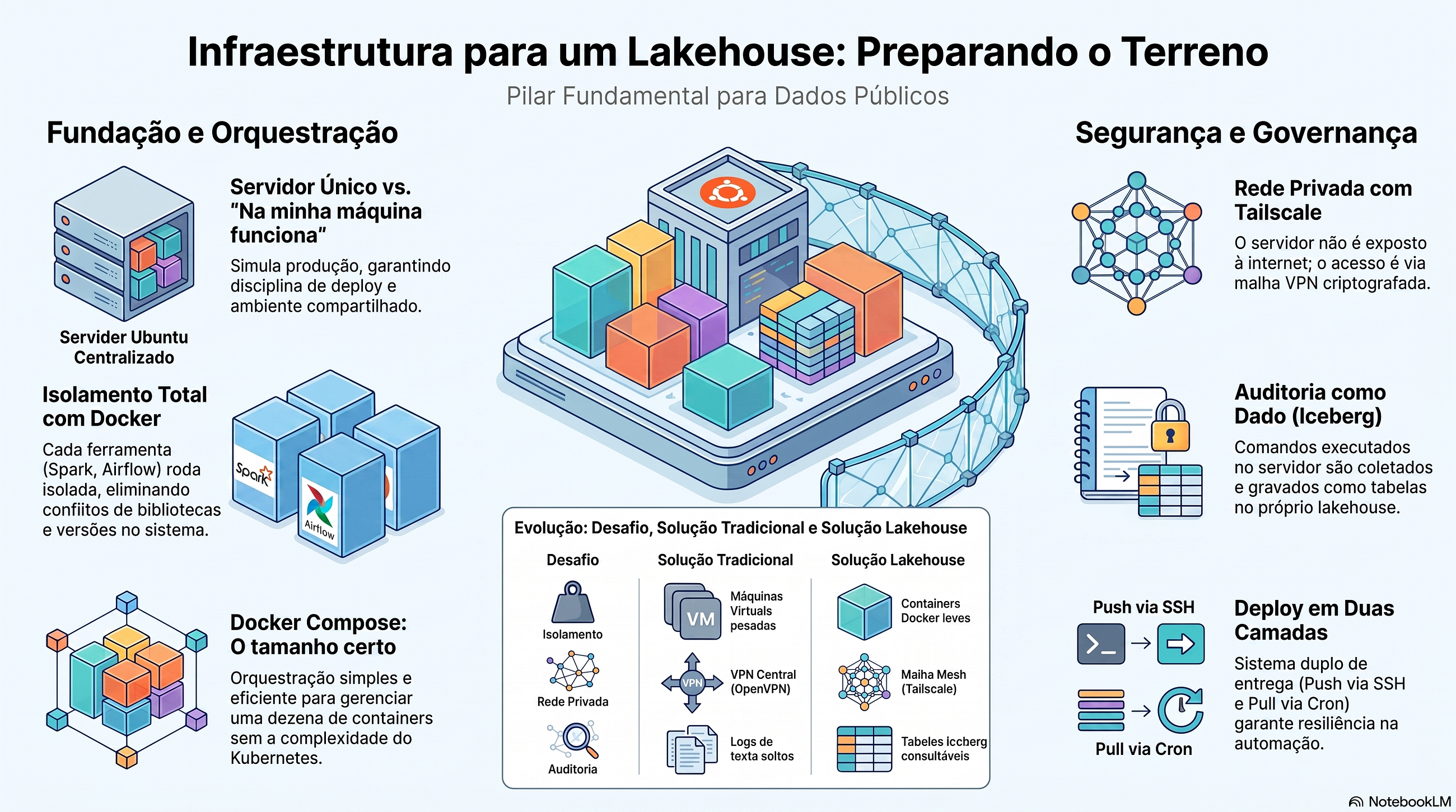 Construindo um lakehouse de dados públicos (parte 1): preparando o terreno
