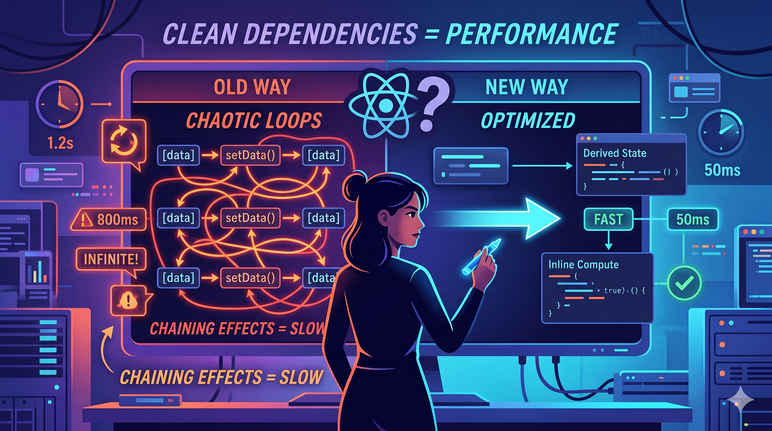 The Hidden Cost of useEffect: How React’s Most-Used Hook Quietly Destroys Performance