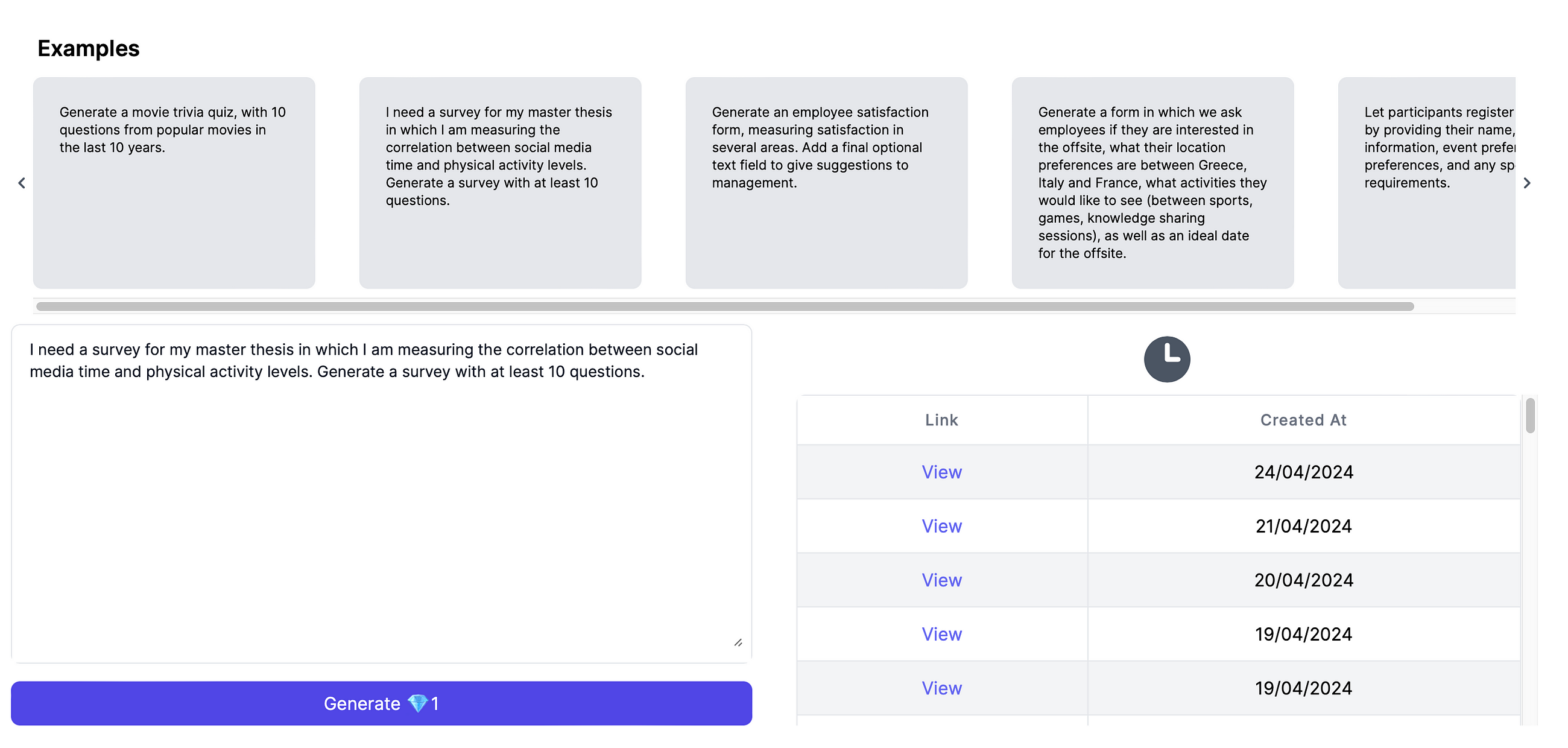 Form creation with AI: Introducing Form Assist