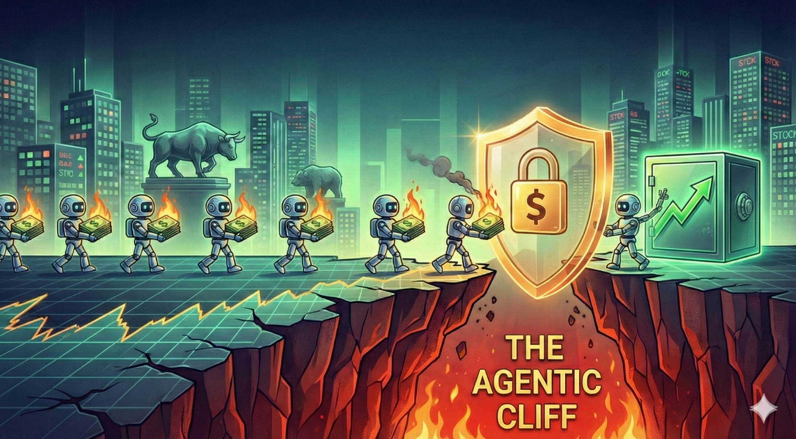 The Agentic Cliff: Why Your AI Strategy Needs a Financial Firewall