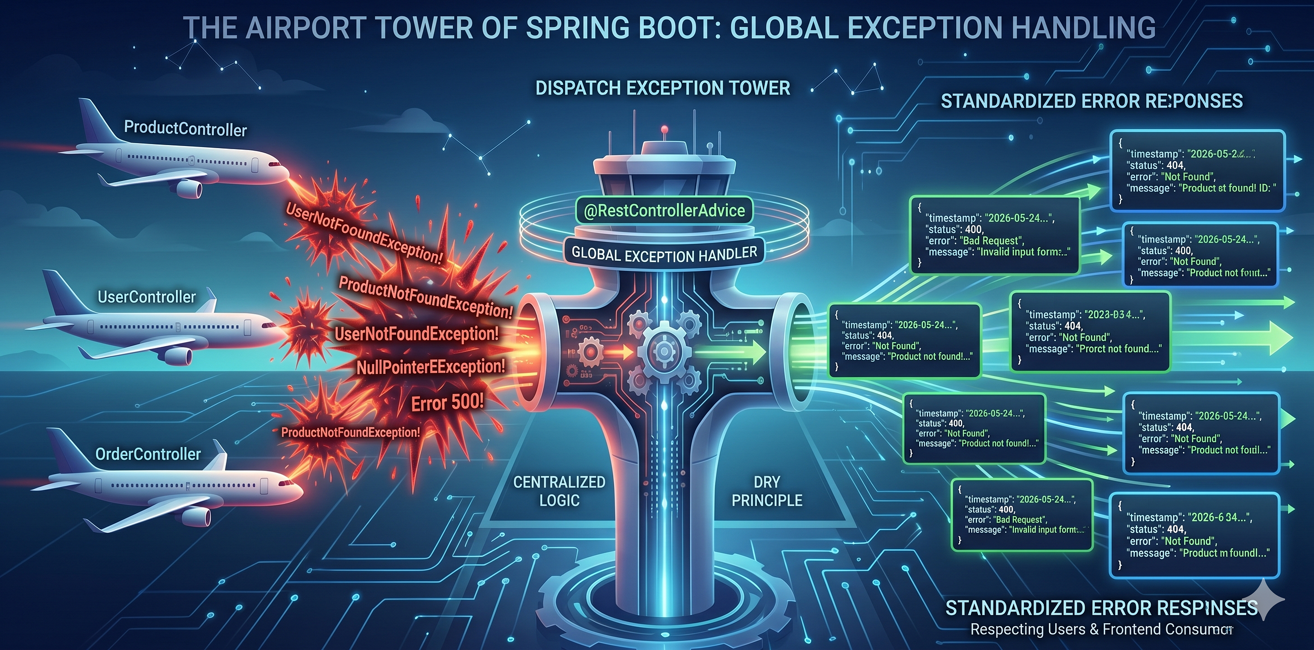 Stop Returning Stack Traces: Global Exception Handling in Spring Boot