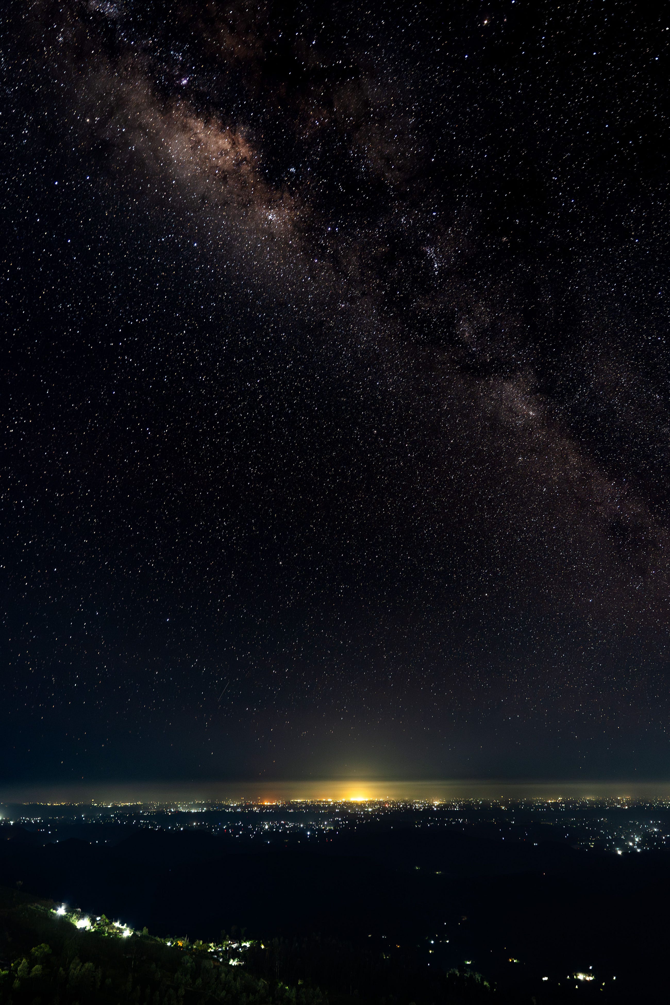 Light pollution (hidden in its own brightness)