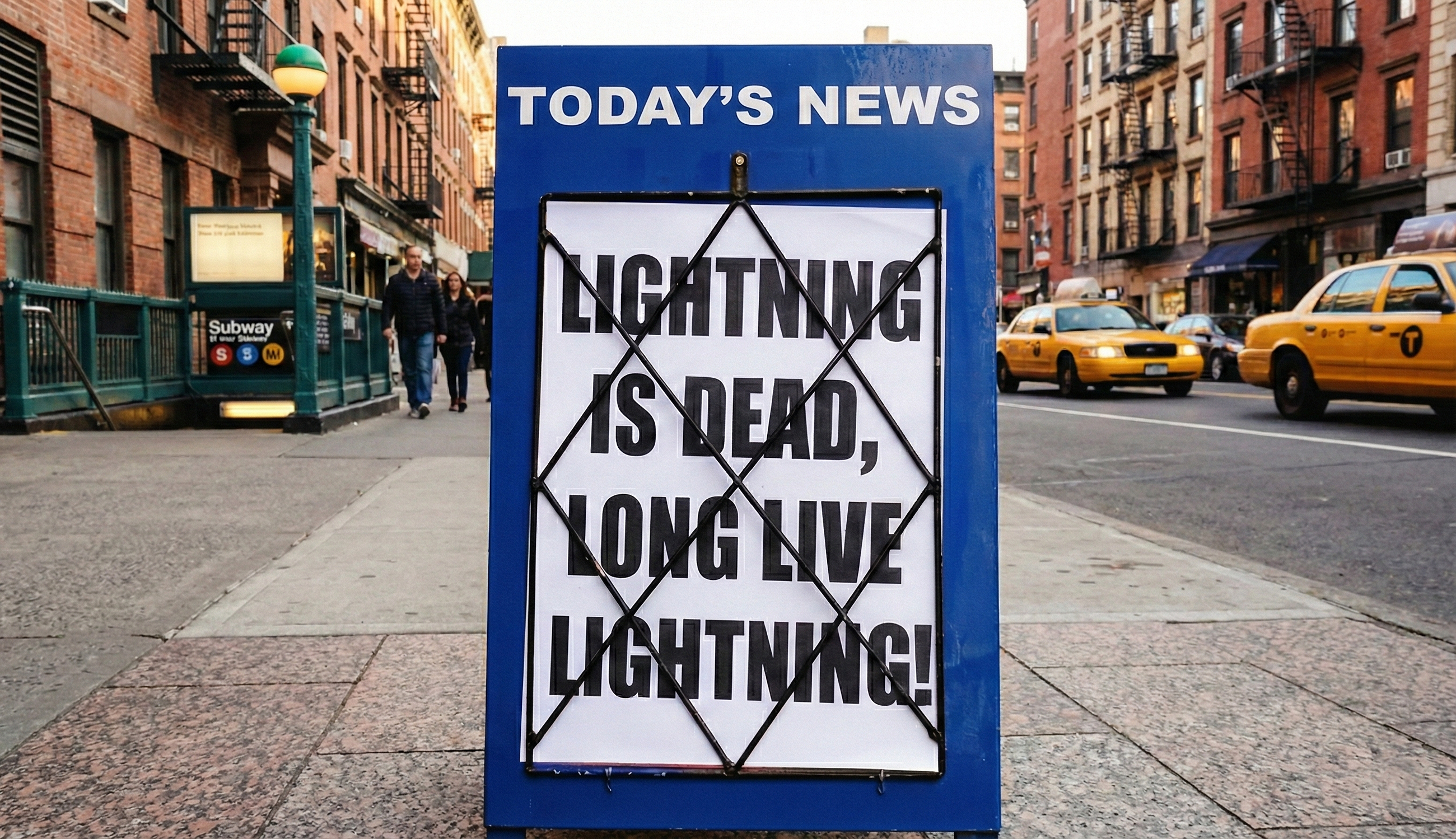Lightning Is Dead, Long Live Lightning!