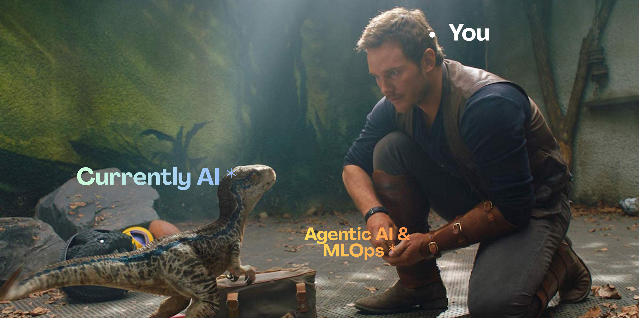 The “Jurassic World” Rule is simple:
 Don’t try to outrun the raptor. Train it.